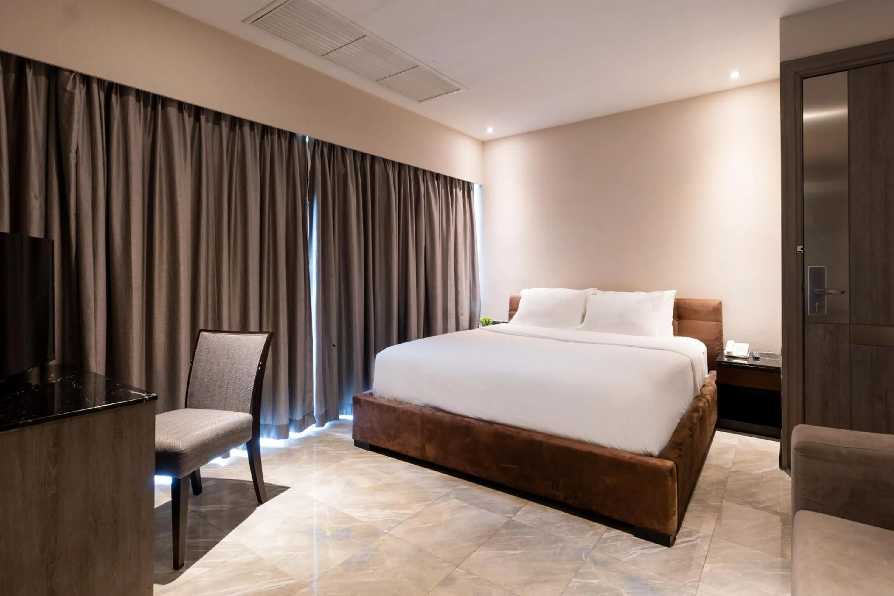 Bed in Sukhothai Hotel and Residence Ratchada