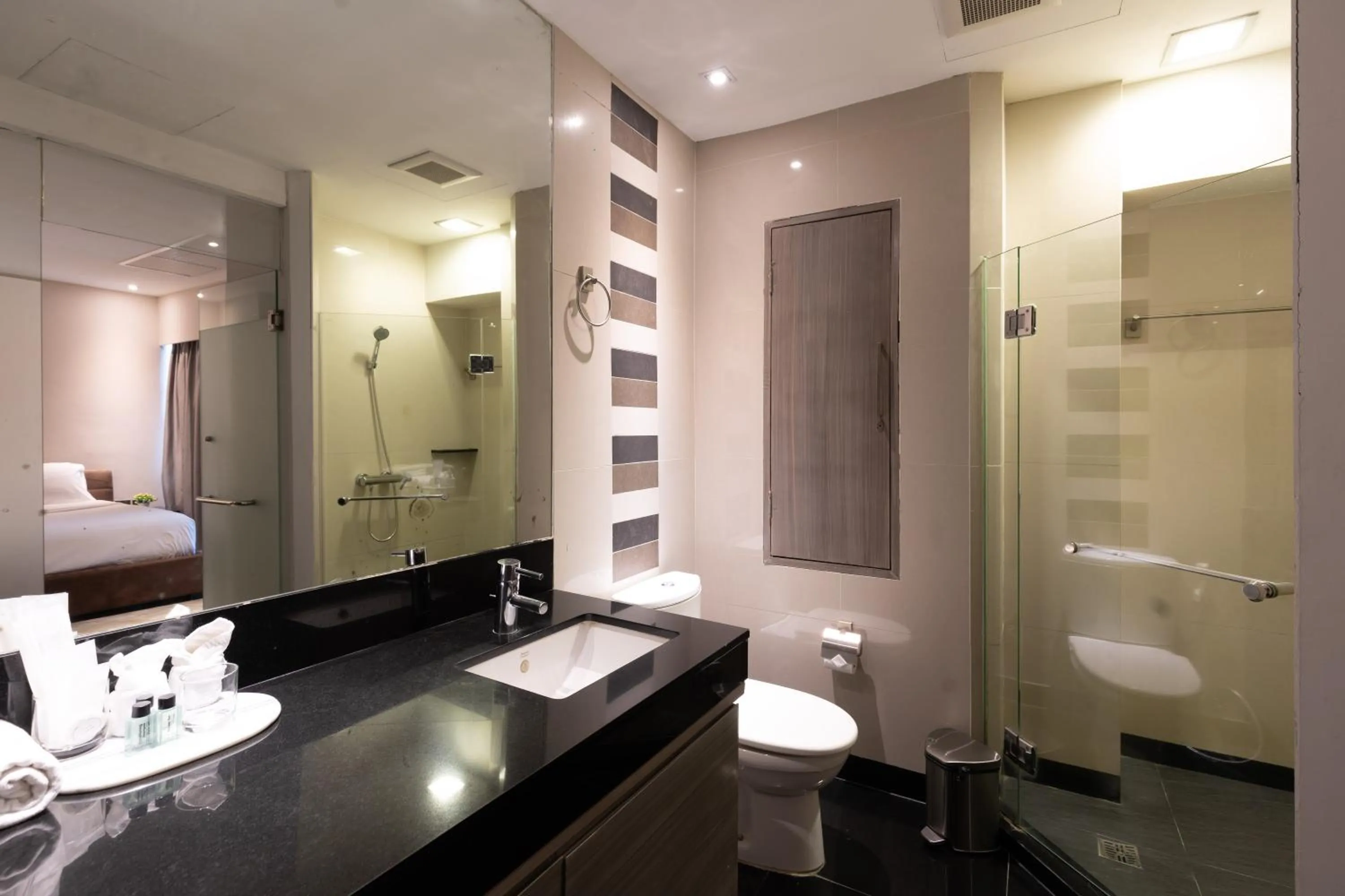 Bathroom in Sukhothai Hotel and Residence Ratchada