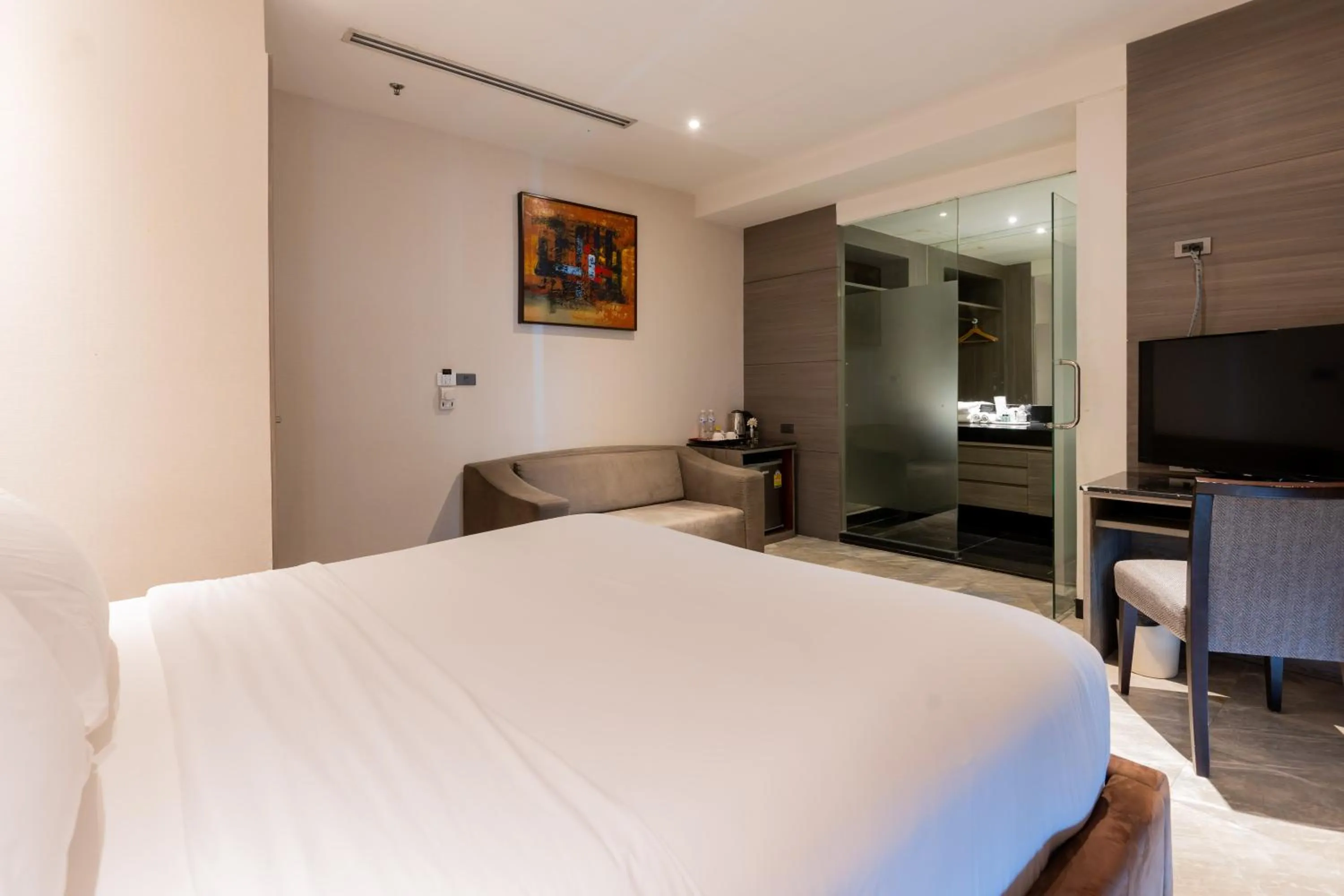 Bed in Sukhothai Hotel and Residence Ratchada