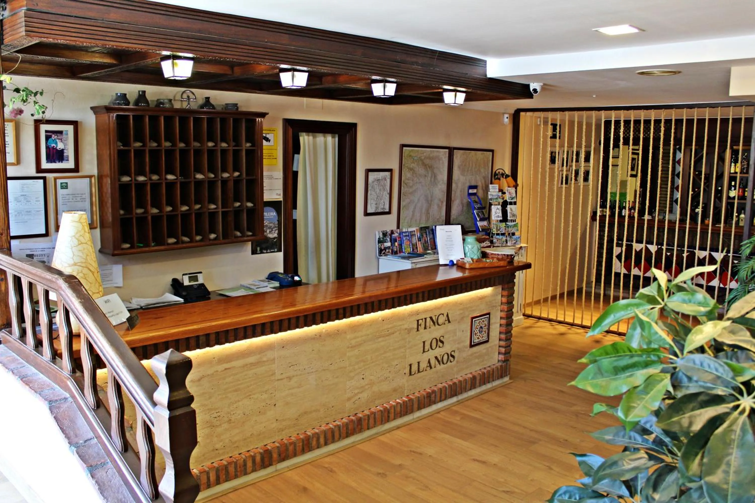 Lobby or reception in Finca Los Llanos