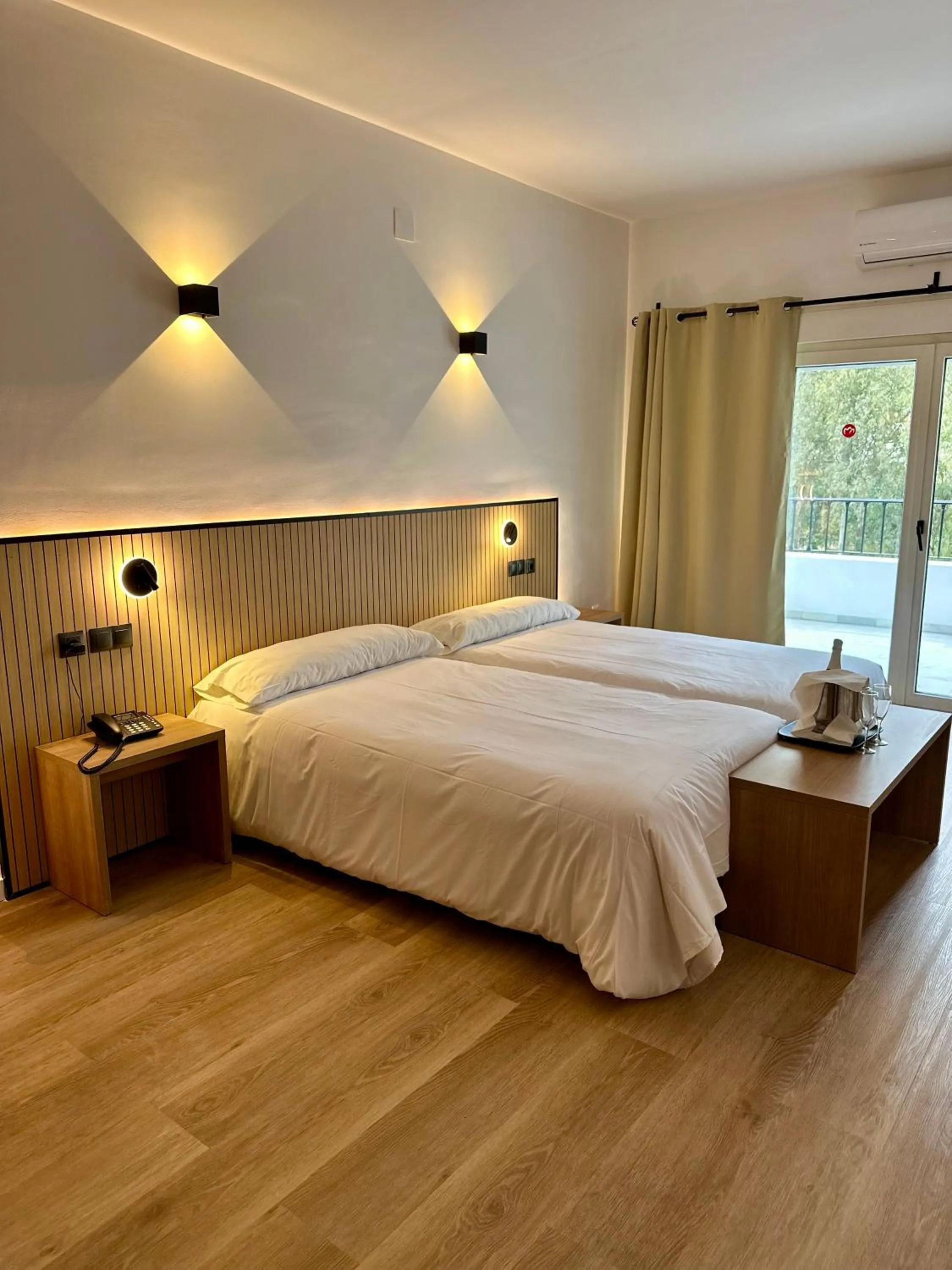 Bed in First Flatotel International