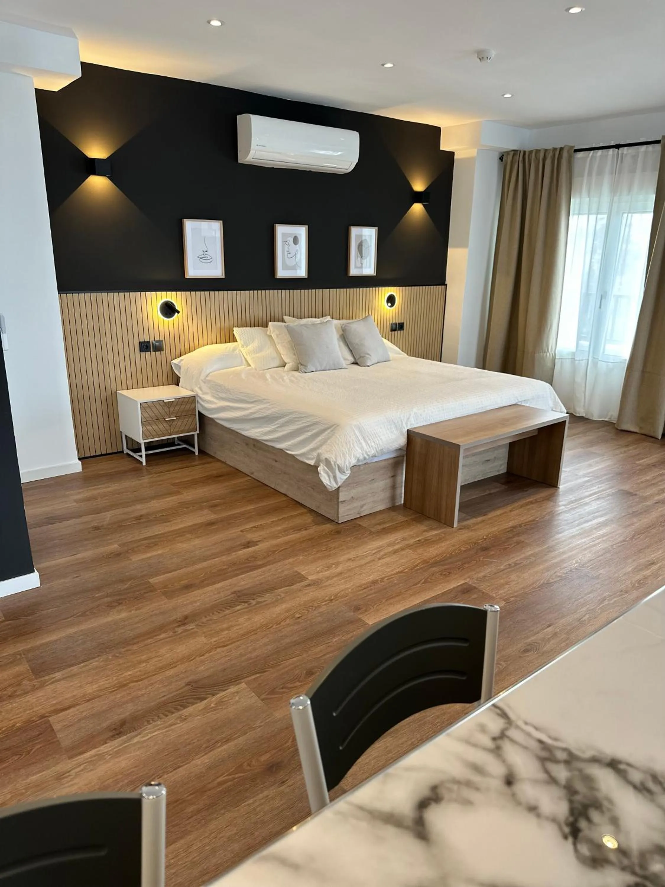 Bed in First Flatotel International