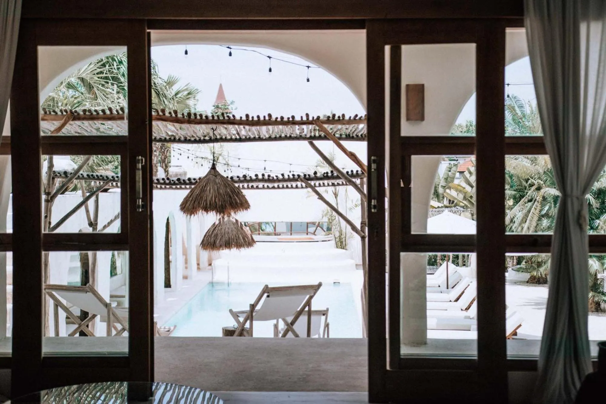 Patio in Hotel Sages