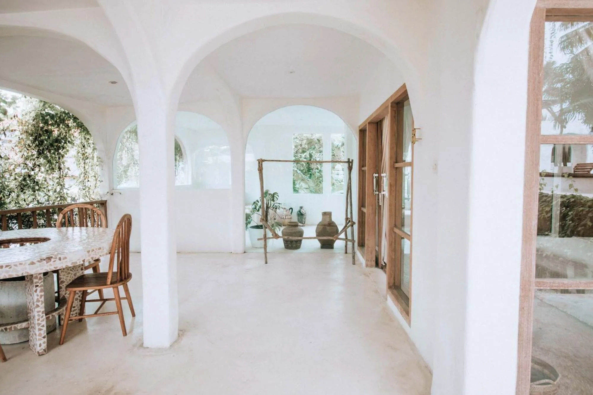 Patio in Hotel Sages