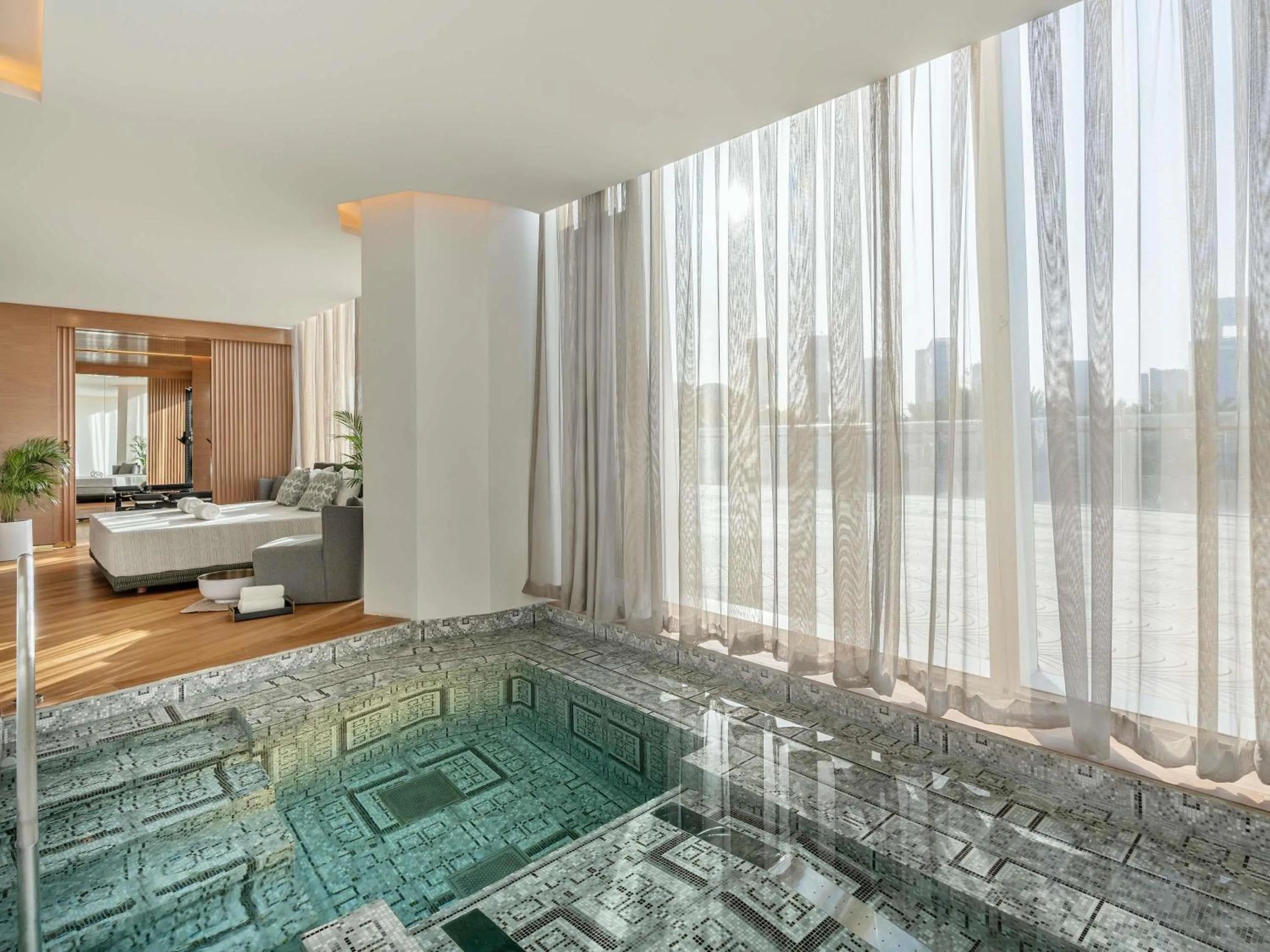 Spa and wellness centre/facilities in Raffles Doha