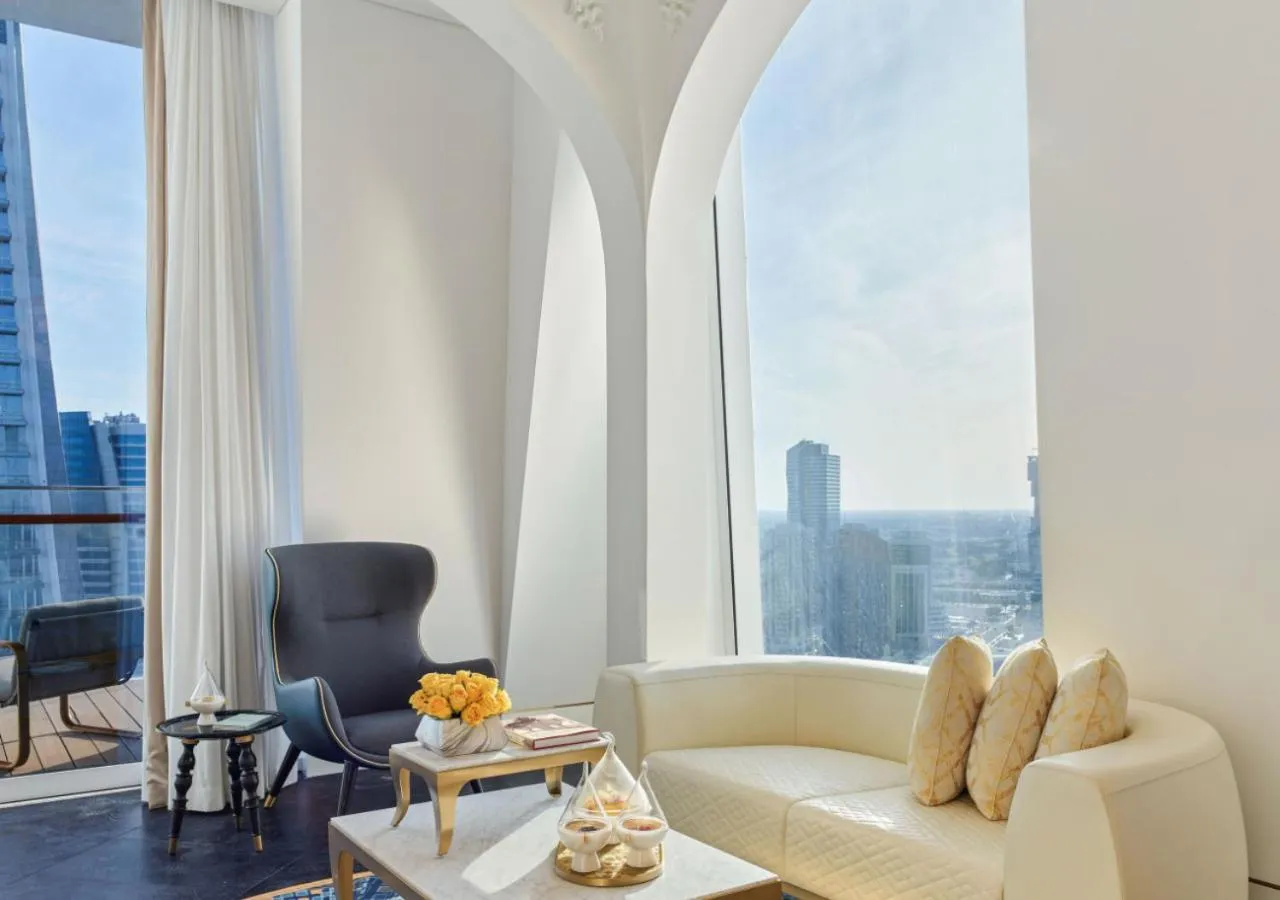 Living room in Raffles Doha