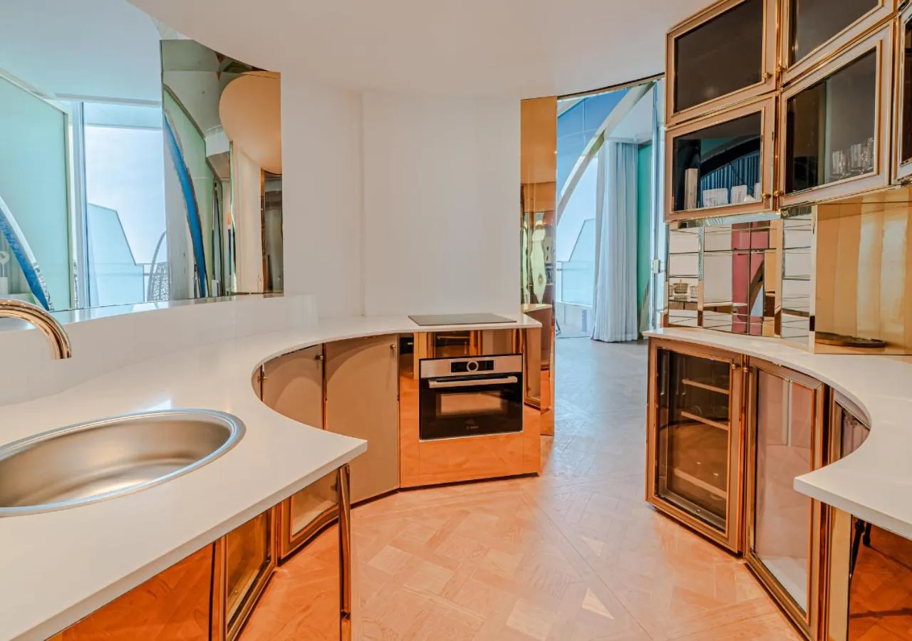 Kitchen or kitchenette in Raffles Doha