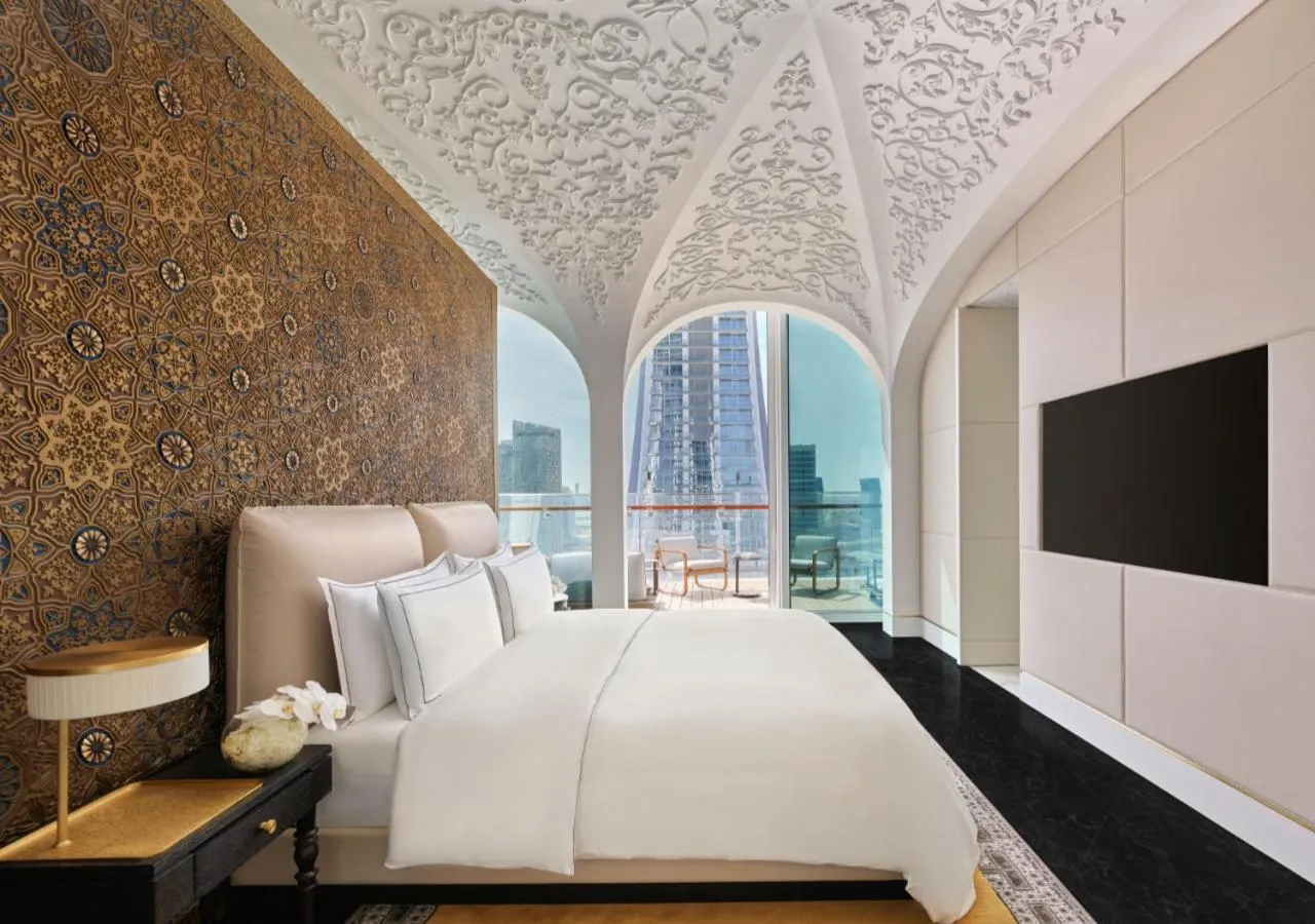 Bed in Raffles Doha