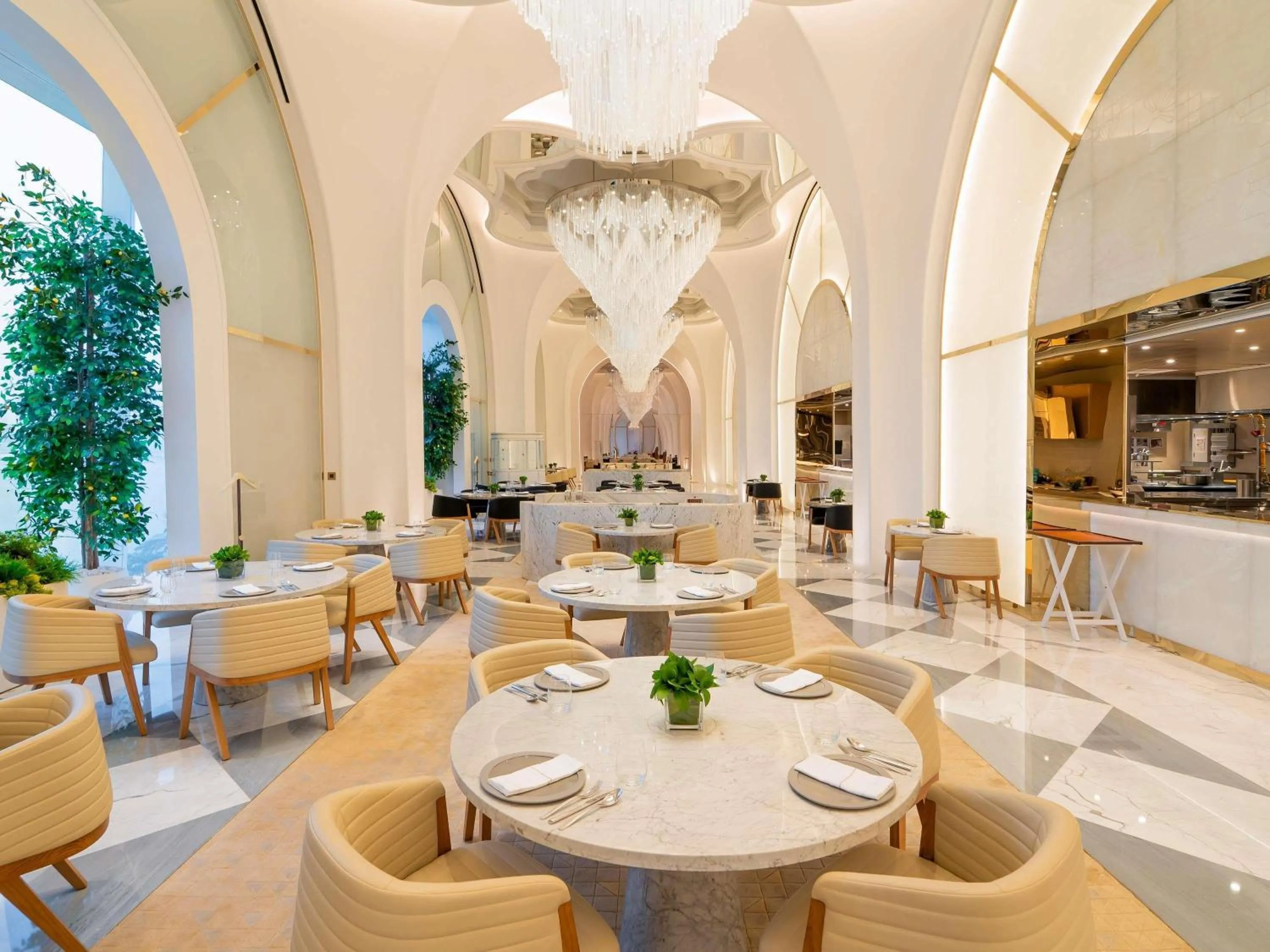 Breakfast in Raffles Doha