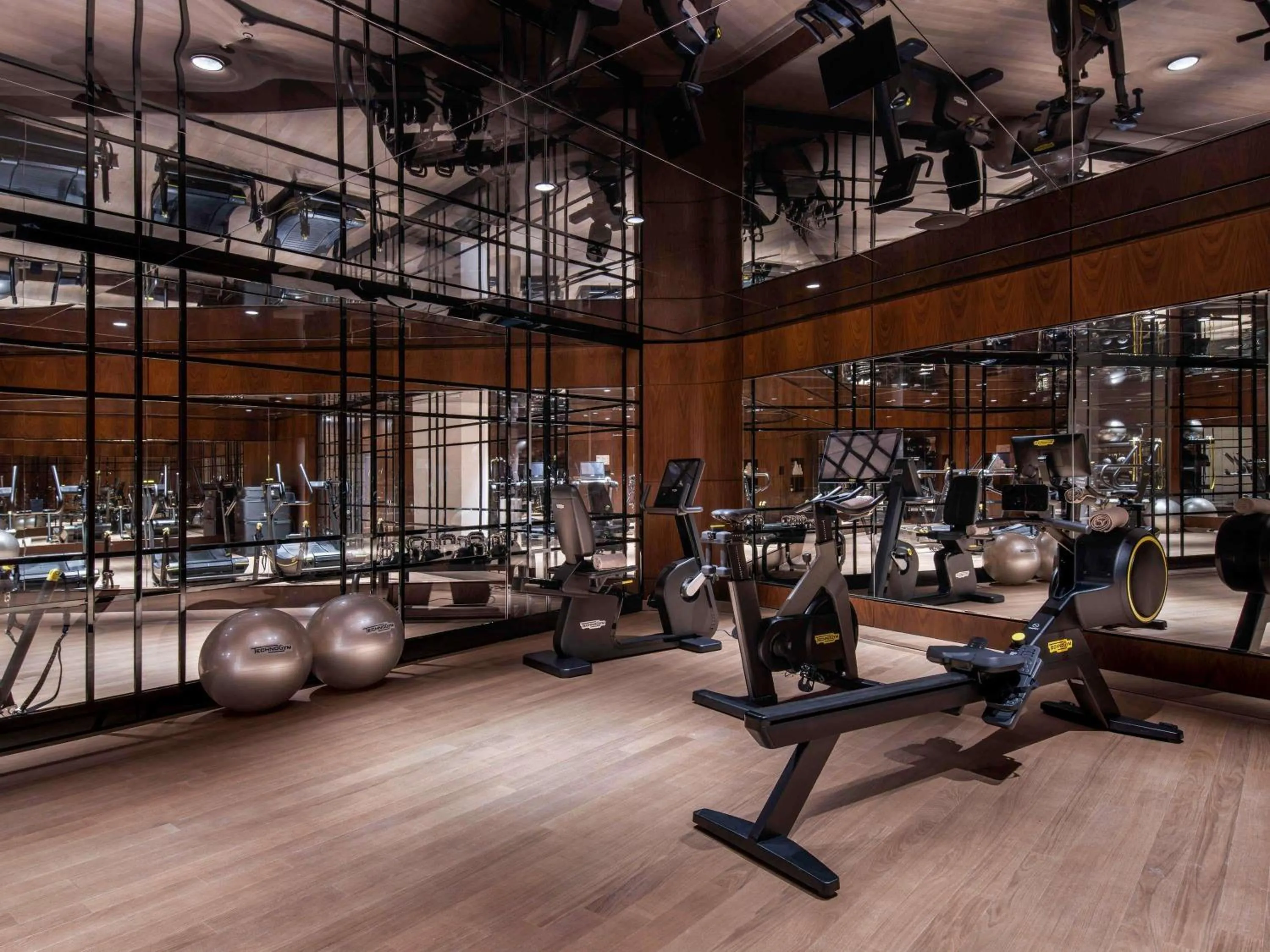 Fitness centre/facilities in Raffles Doha
