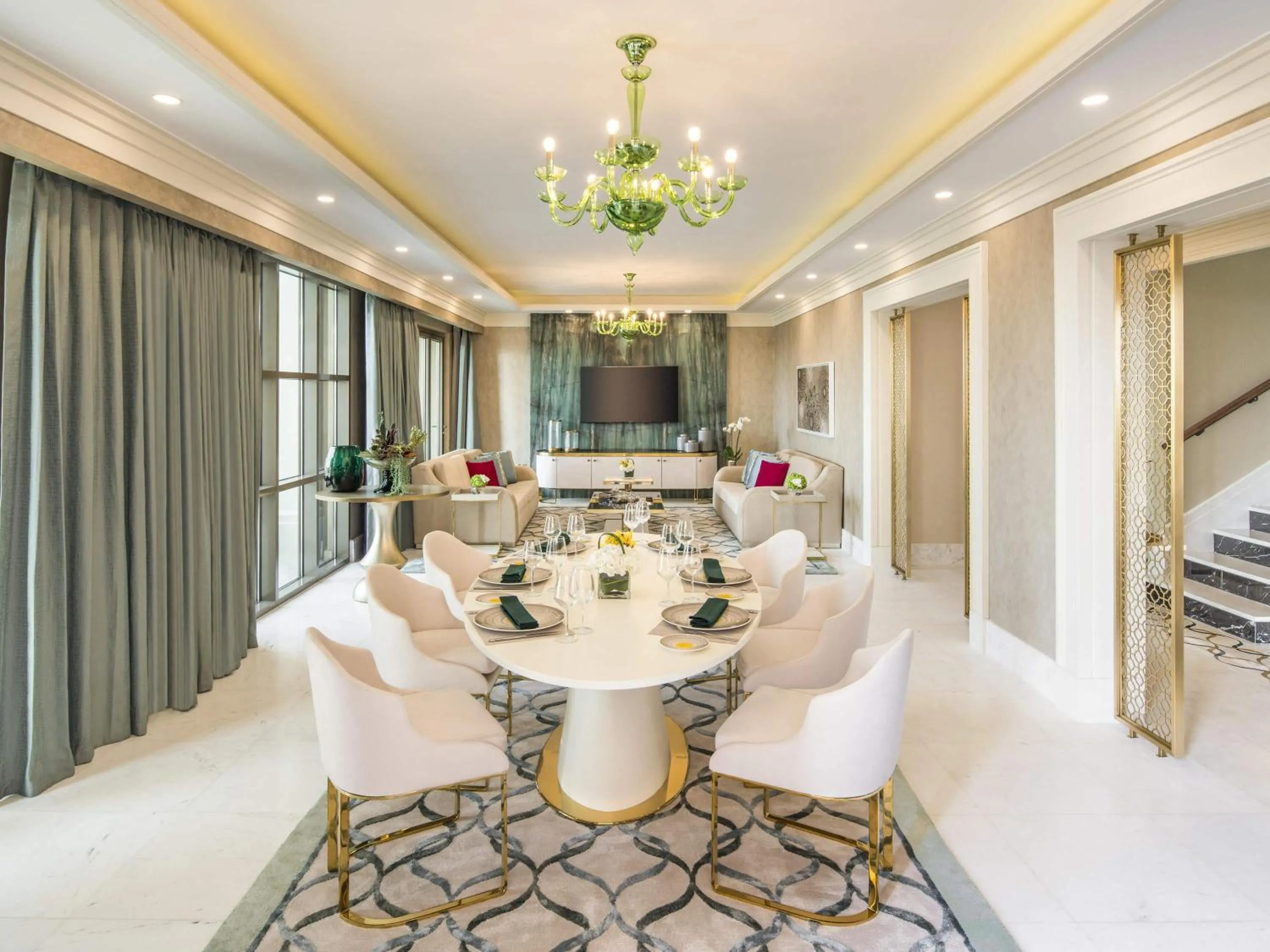 Bedroom in Club Privé By Rixos Saadiyat