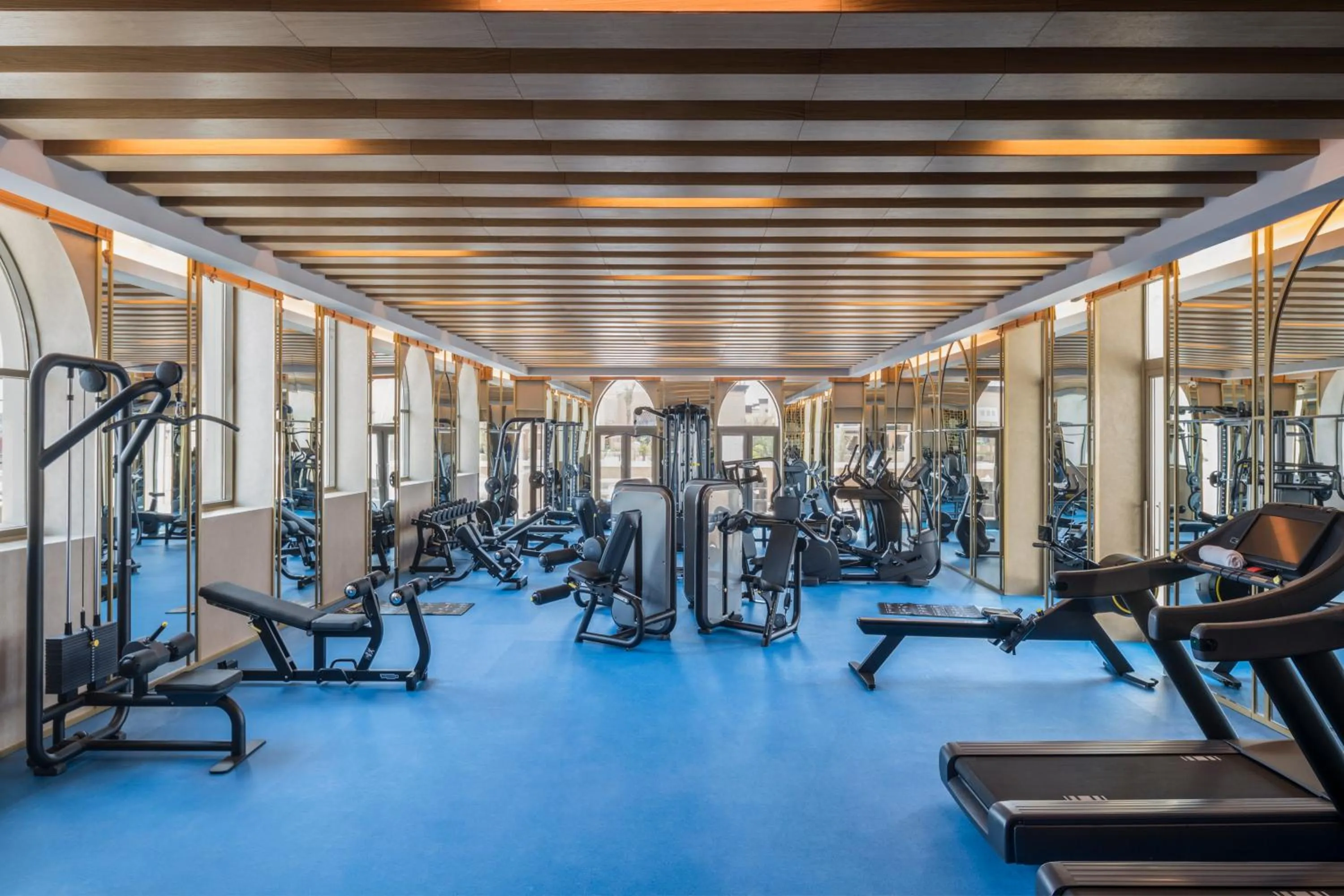 Fitness centre/facilities in Club Privé By Rixos Saadiyat