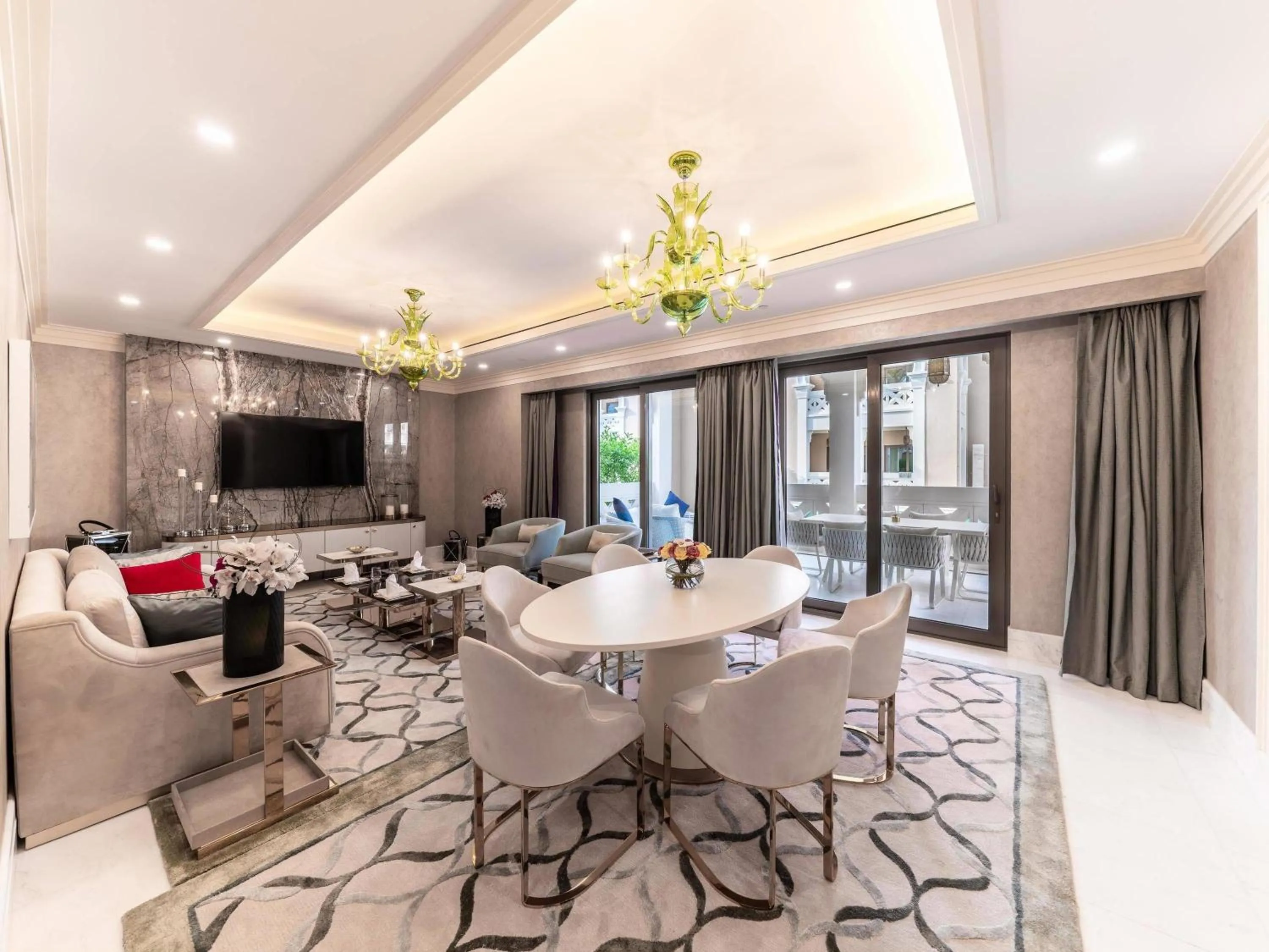 Bedroom in Club Privé By Rixos Saadiyat