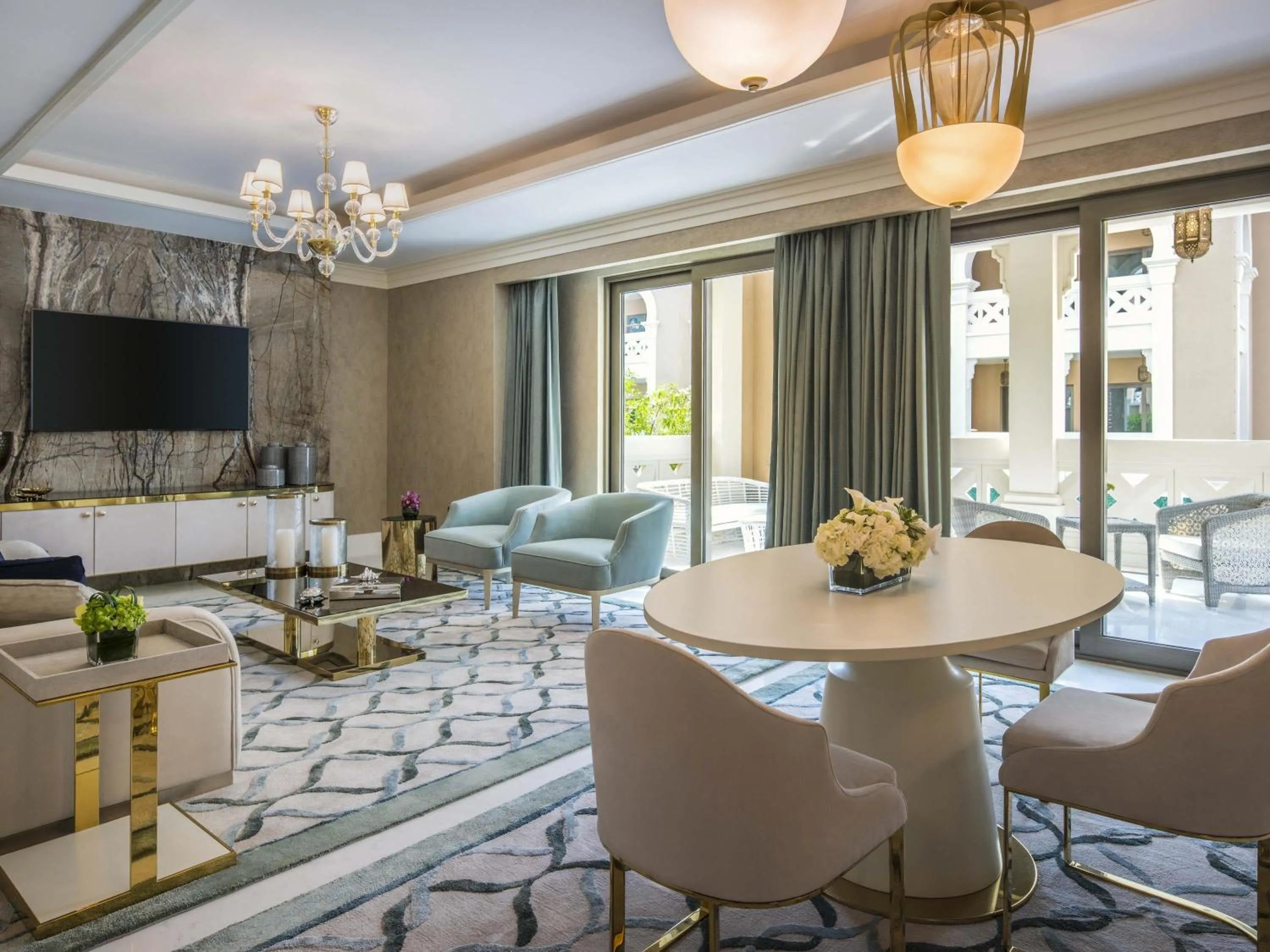 Bedroom in Club Privé By Rixos Saadiyat