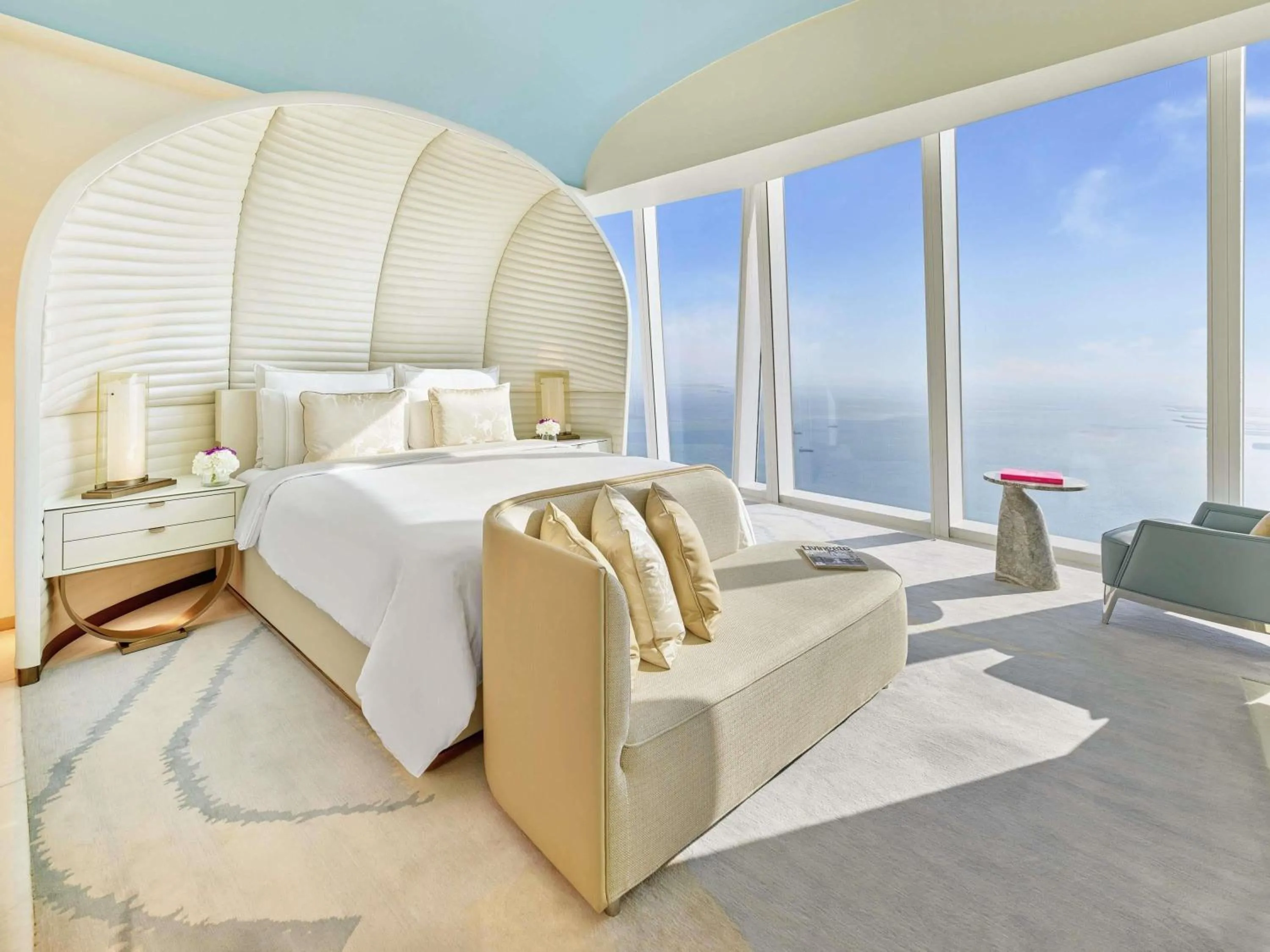 Bedroom, Bed in Fairmont Doha