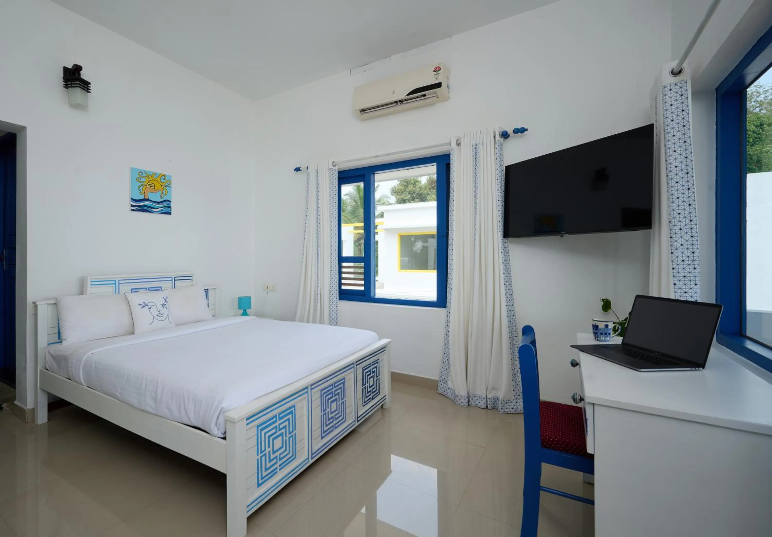 Bedroom, Bed in Seclude by the Lake, Alleppey