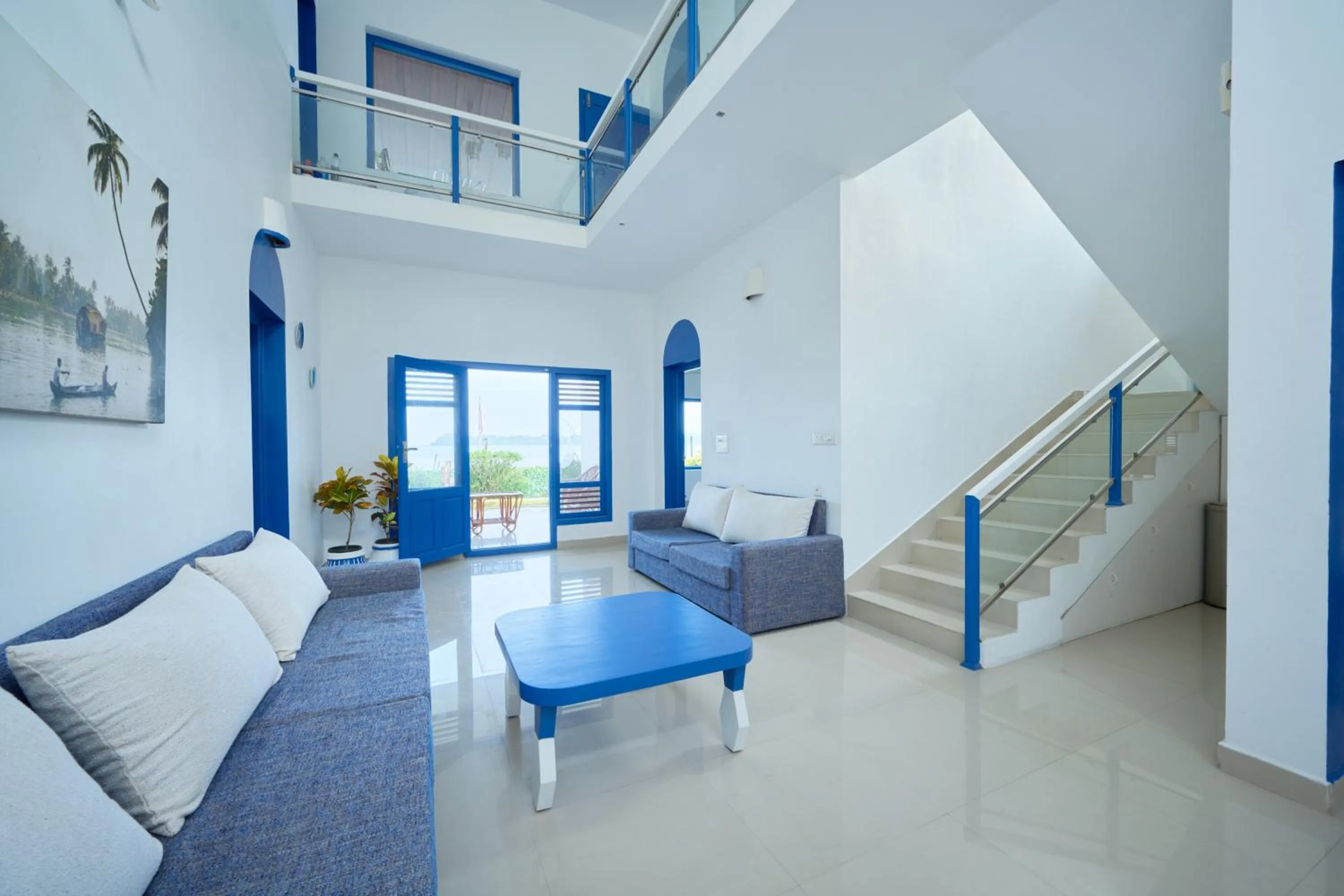 Living room in Seclude by the Lake, Alleppey