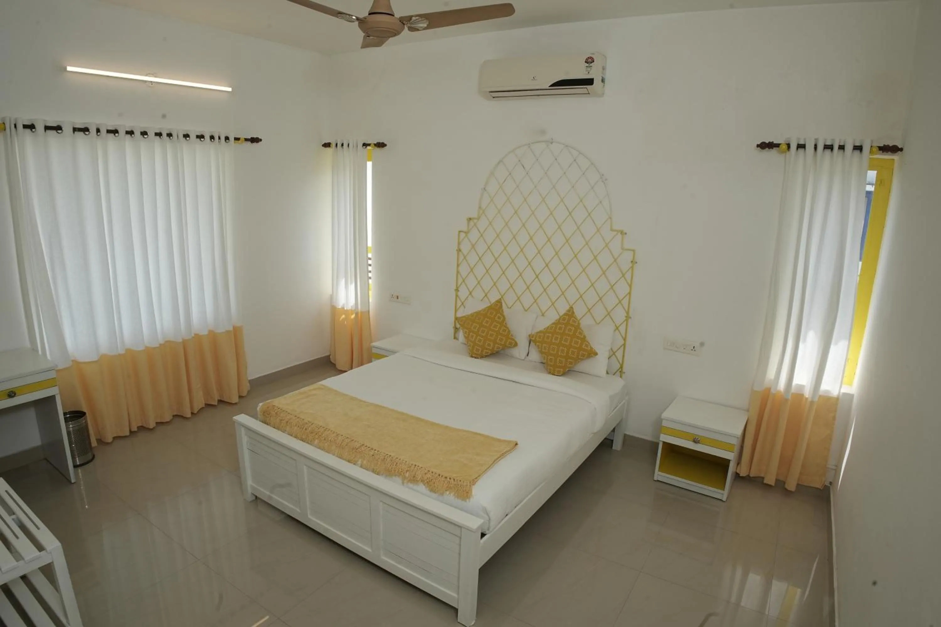 Bedroom, Bed in Seclude by the Lake, Alleppey
