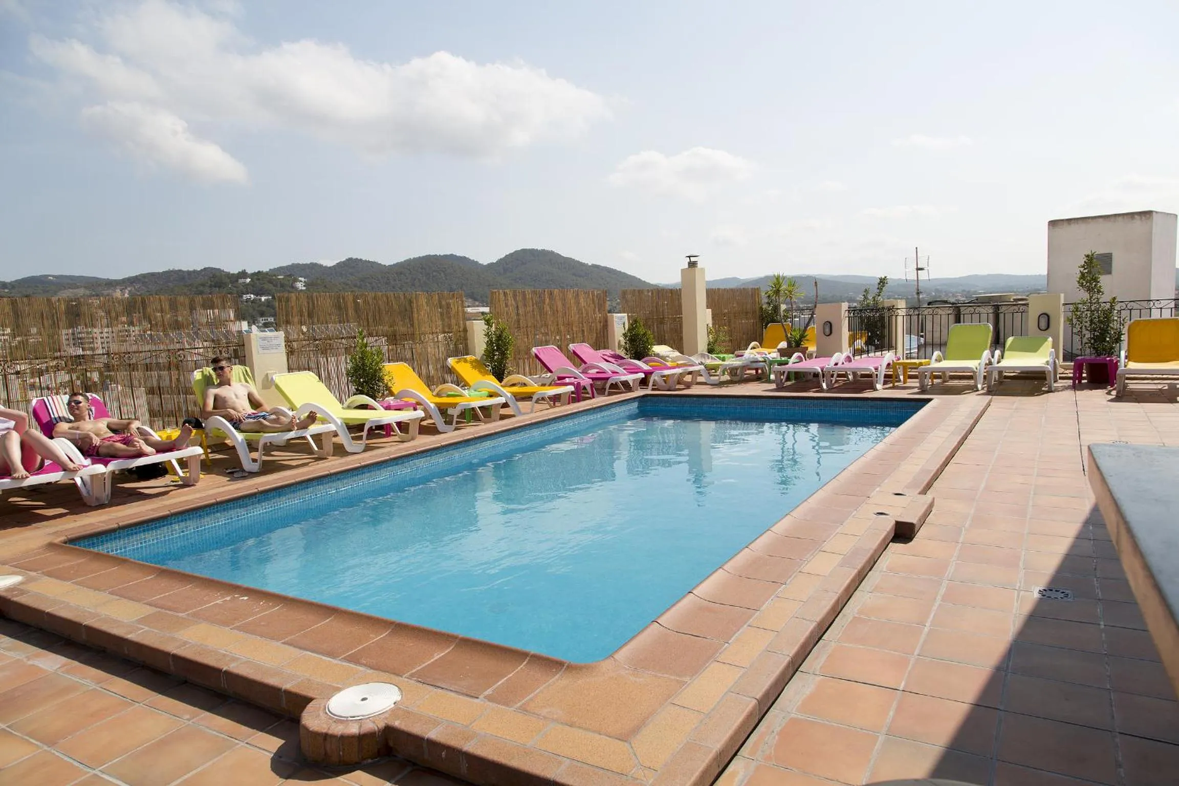 Swimming pool in Apartamentos Casa Maria
