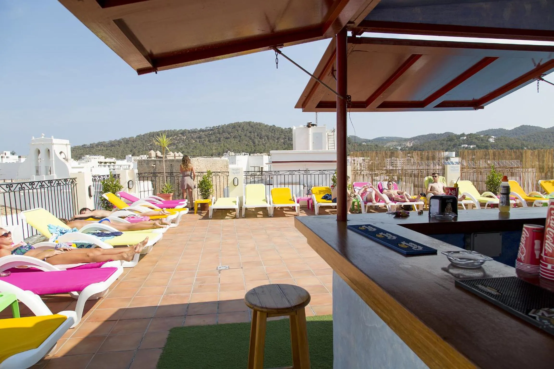 Swimming pool in Apartamentos Casa Maria