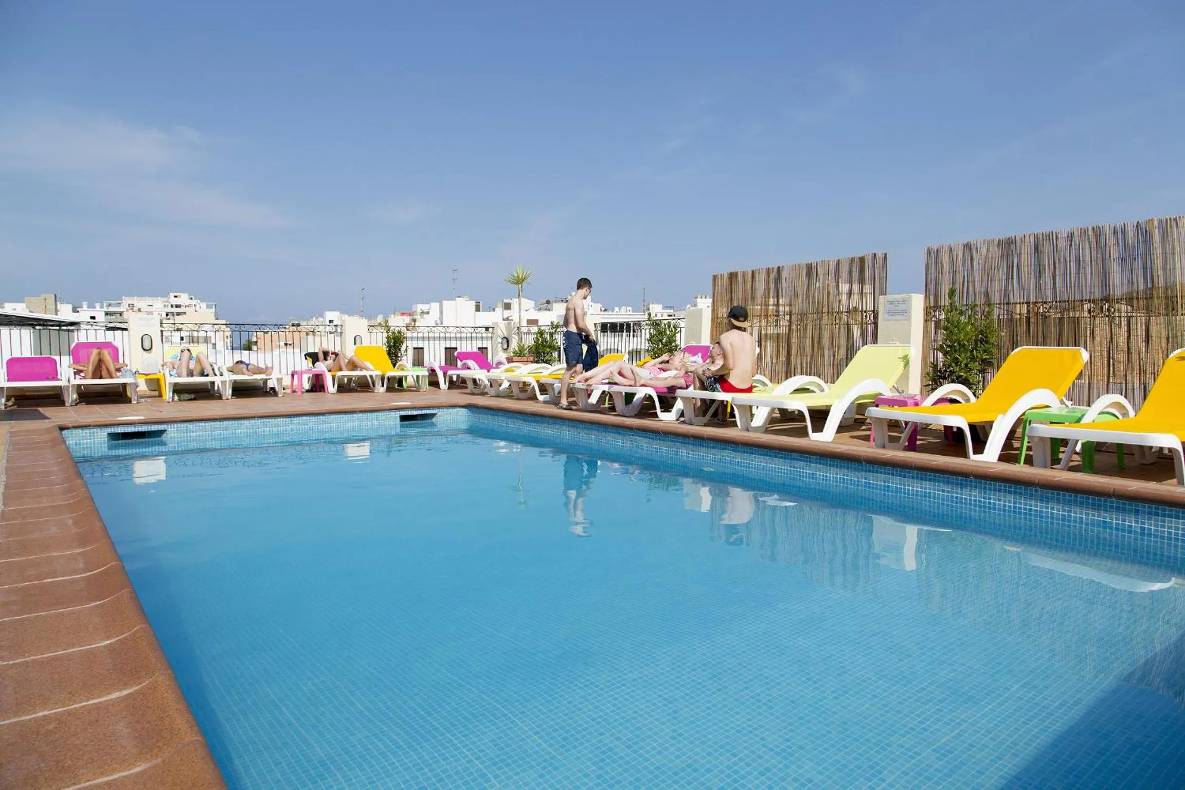 Swimming pool in Apartamentos Casa Maria