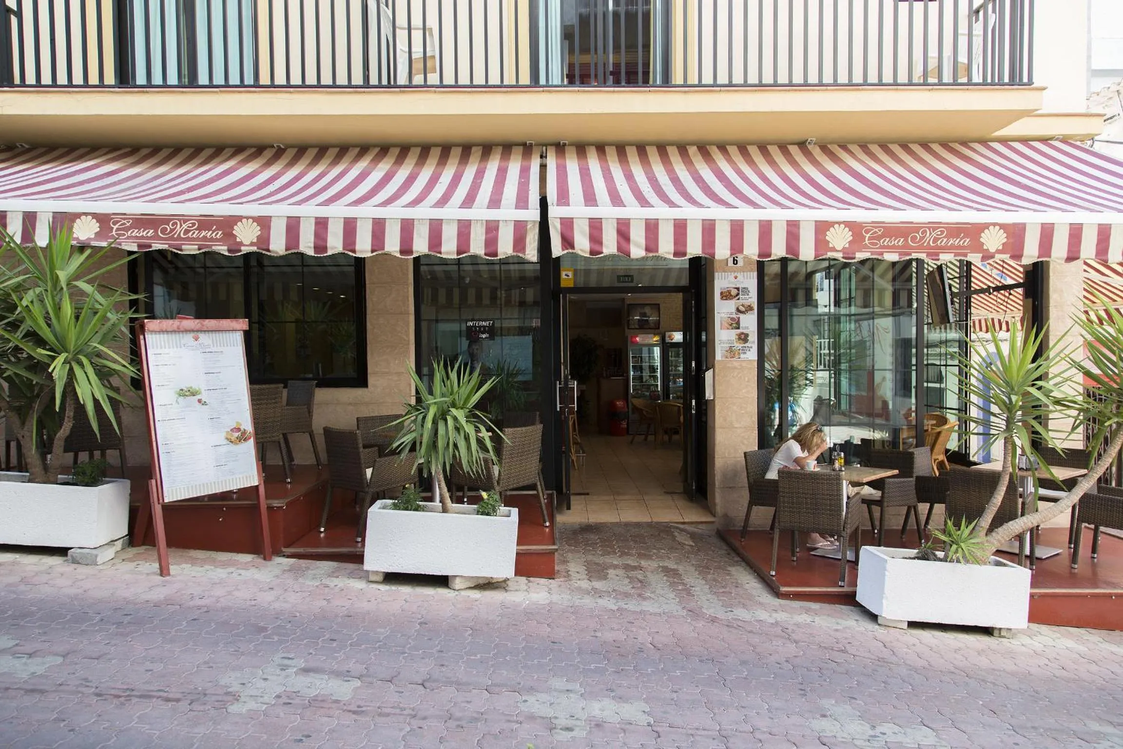 Facade/entrance in Apartamentos Casa Maria