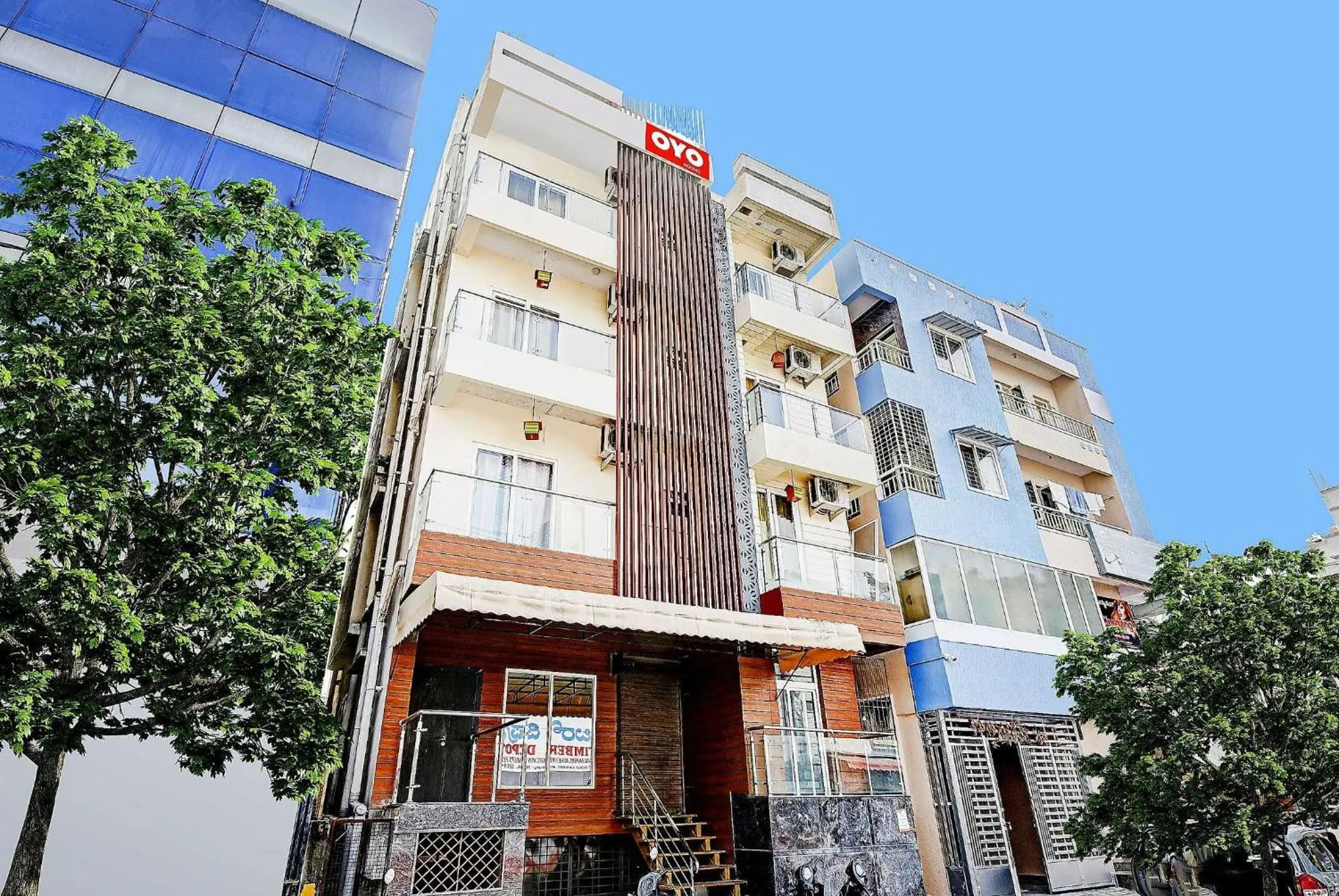 Facade/entrance in Hotel O VSV Avenue Hennur