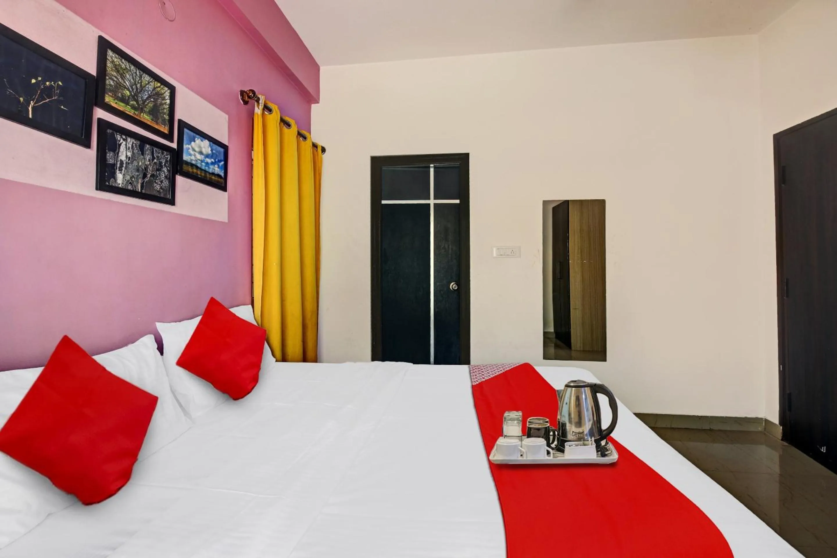 Bedroom, Bed in Hotel O VSV Avenue Hennur