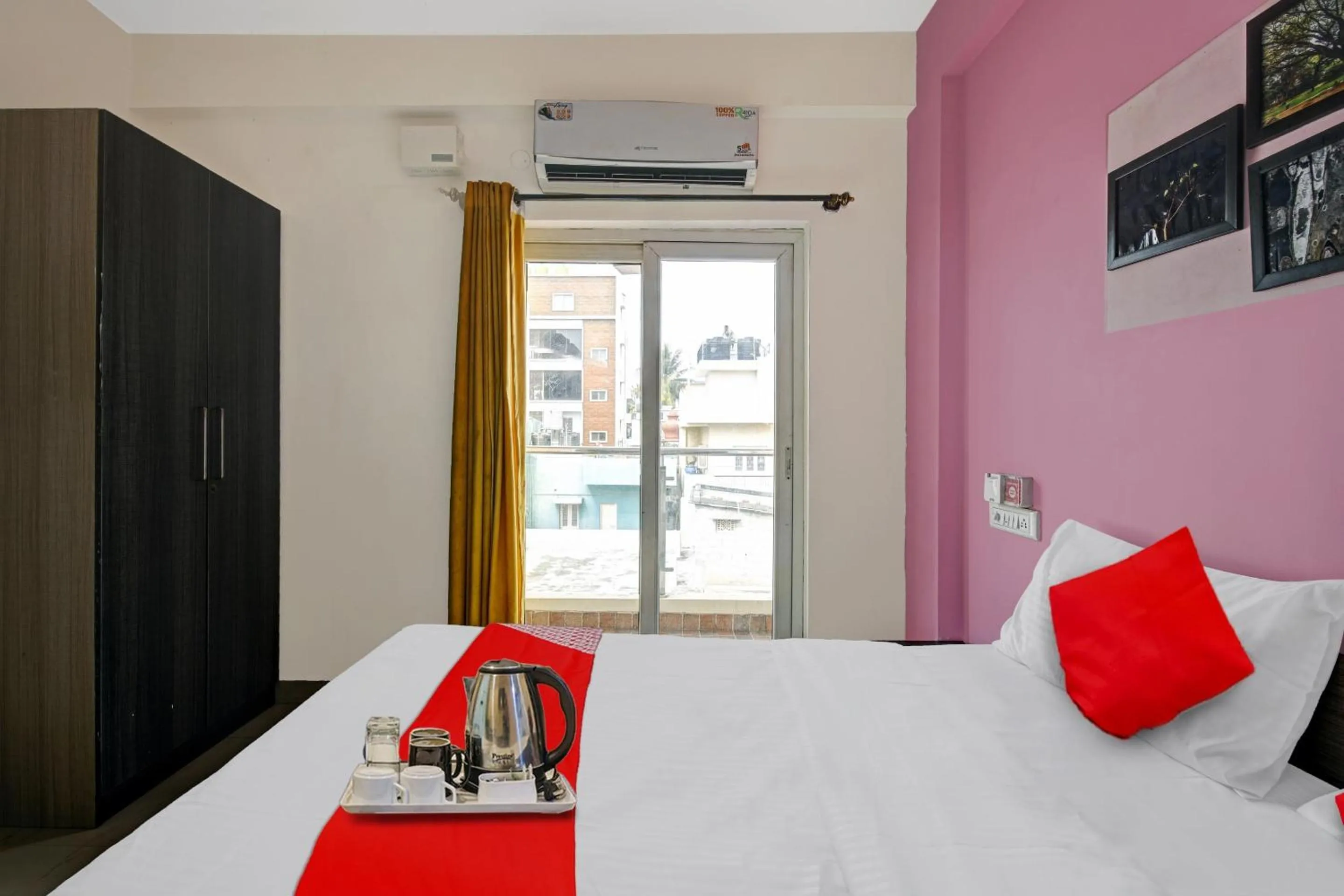 Bedroom, Bed in Hotel O VSV Avenue Hennur
