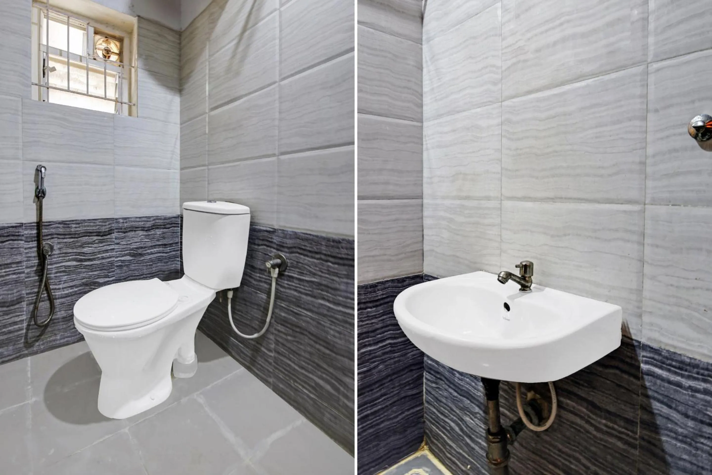 Bathroom in Hotel O VSV Avenue Hennur