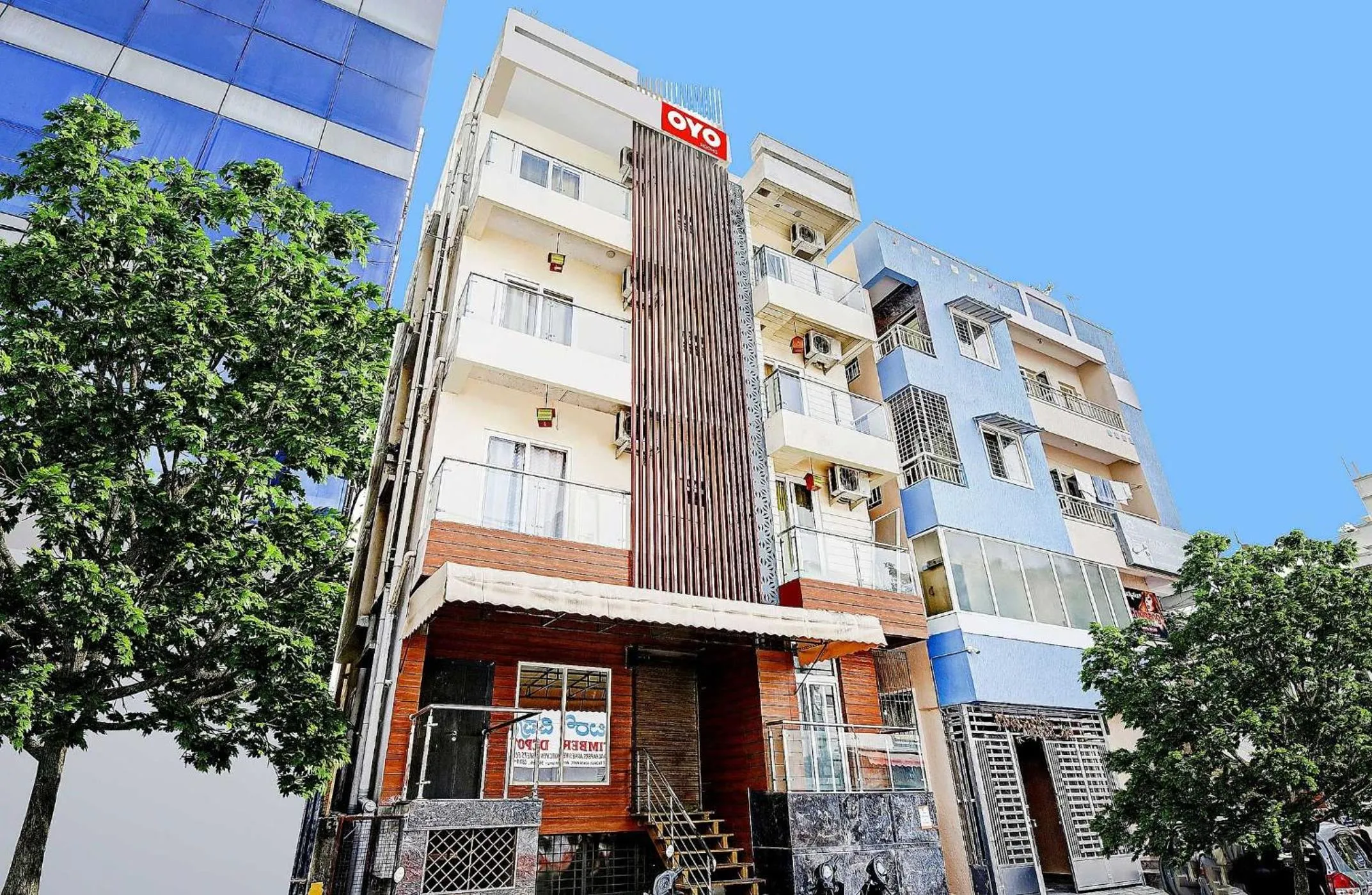 Facade/entrance in Hotel O VSV Avenue Hennur