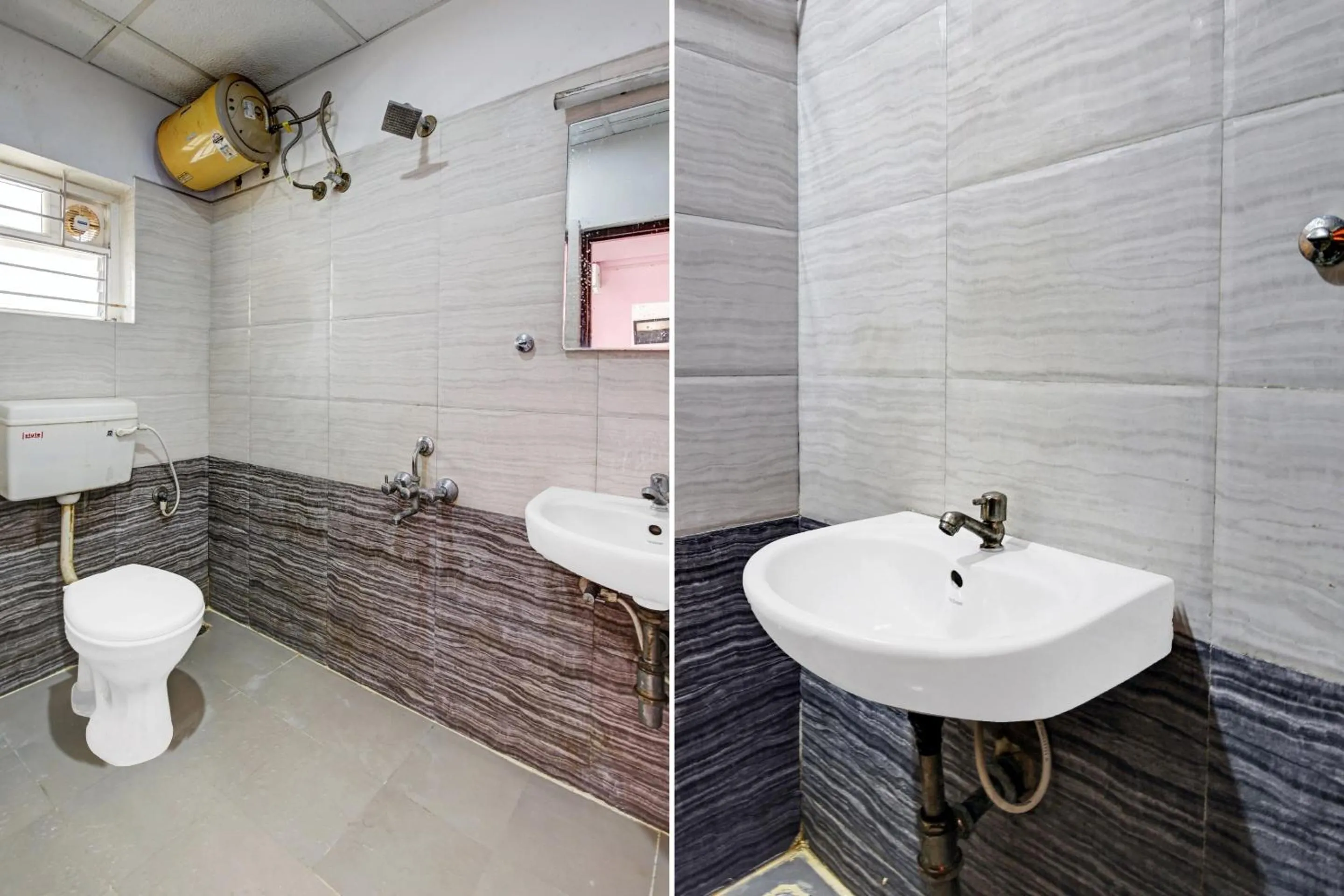 Bathroom in Hotel O VSV Avenue Hennur