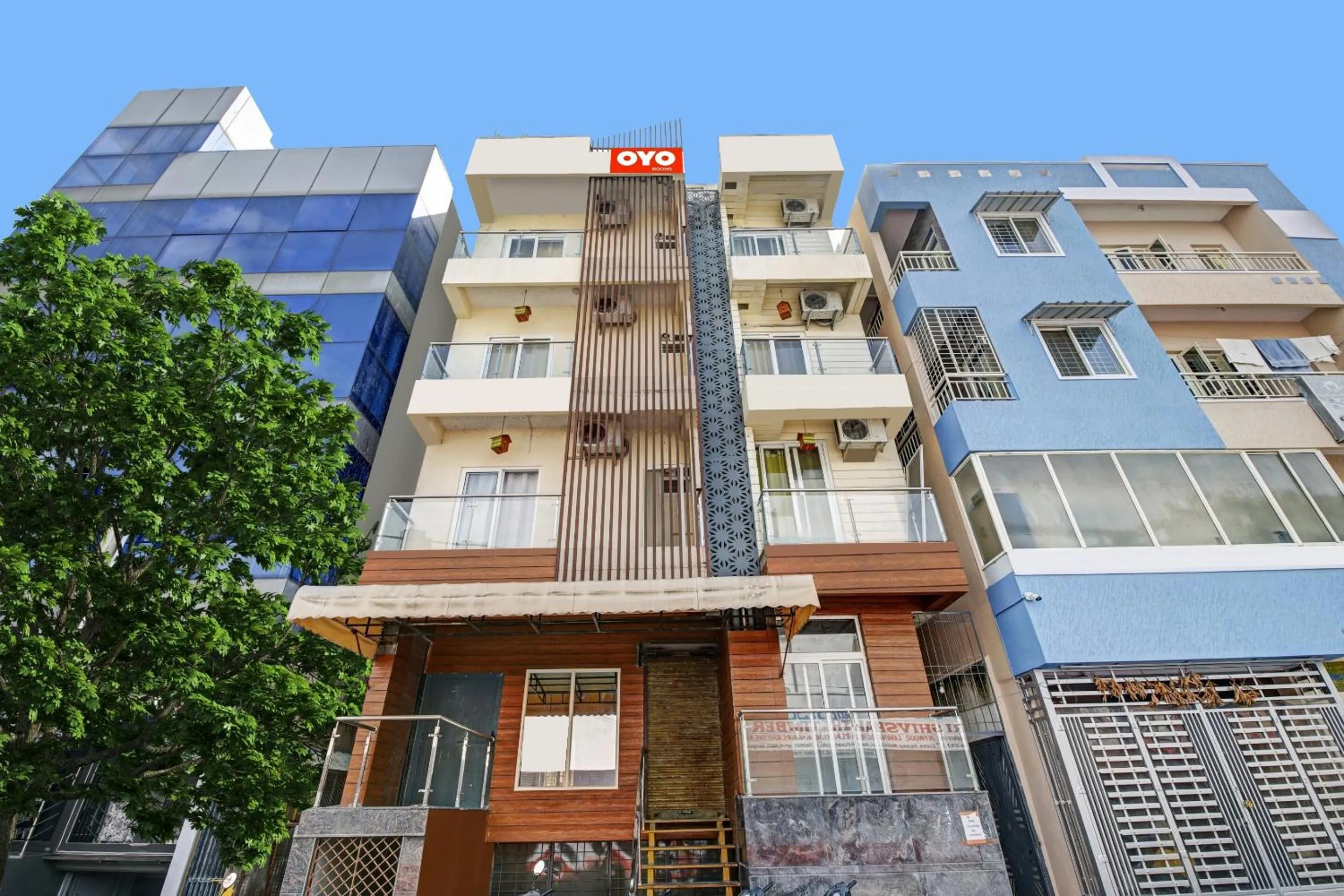 Facade/entrance in Hotel O VSV Avenue Hennur