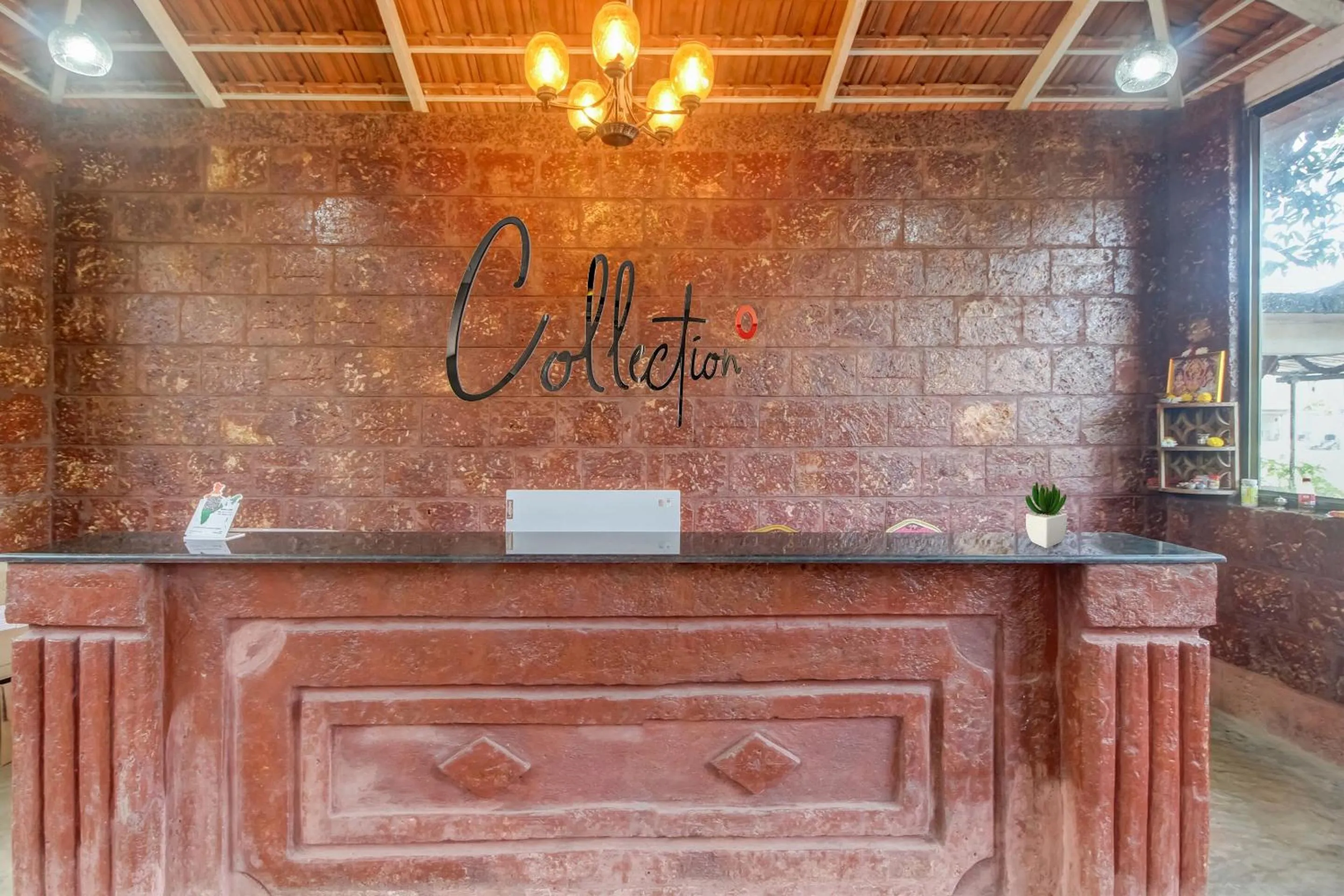 Lobby or reception in Capital O Coco Farm Resort