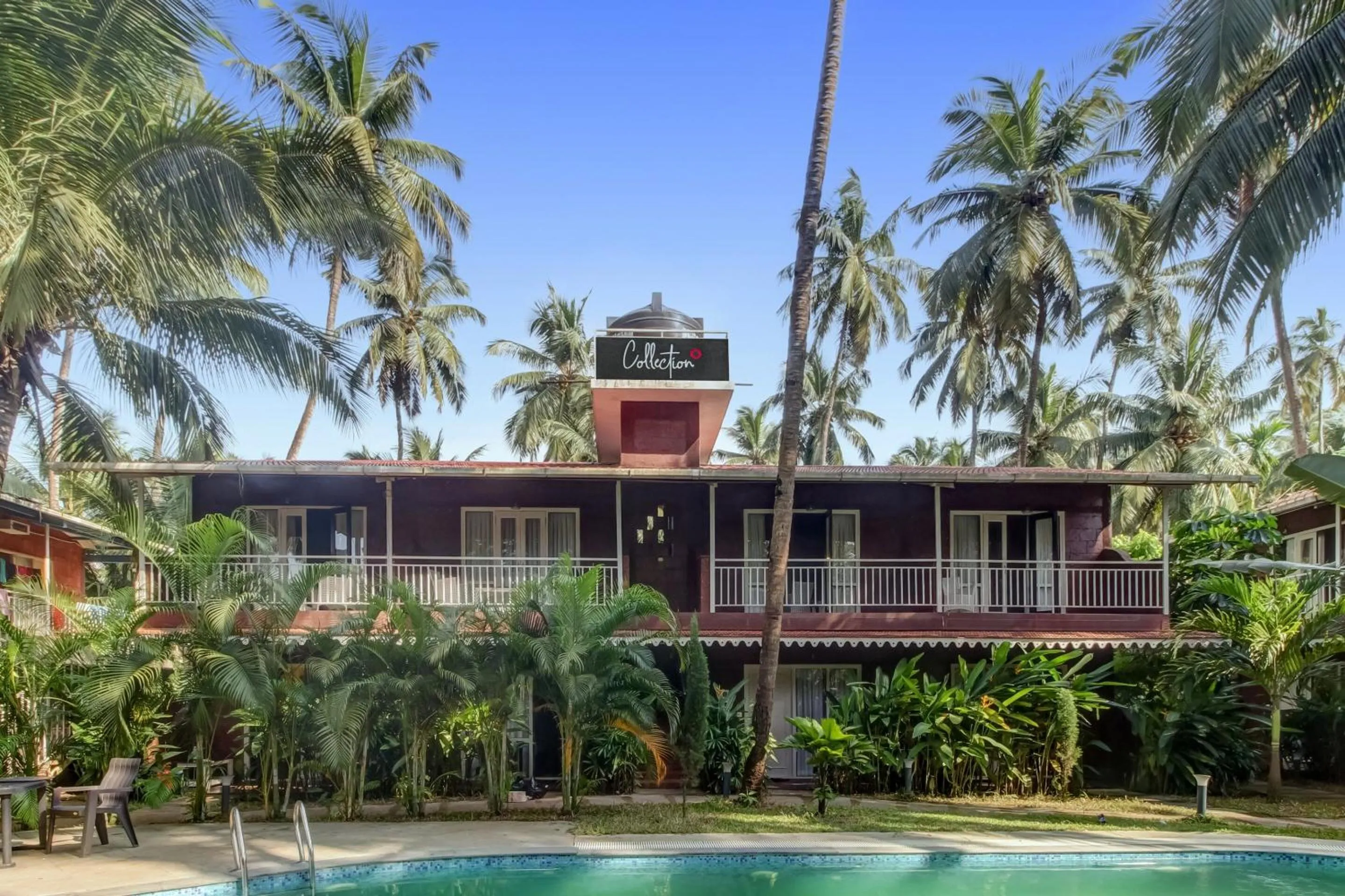 Facade/entrance in Capital O Coco Farm Resort