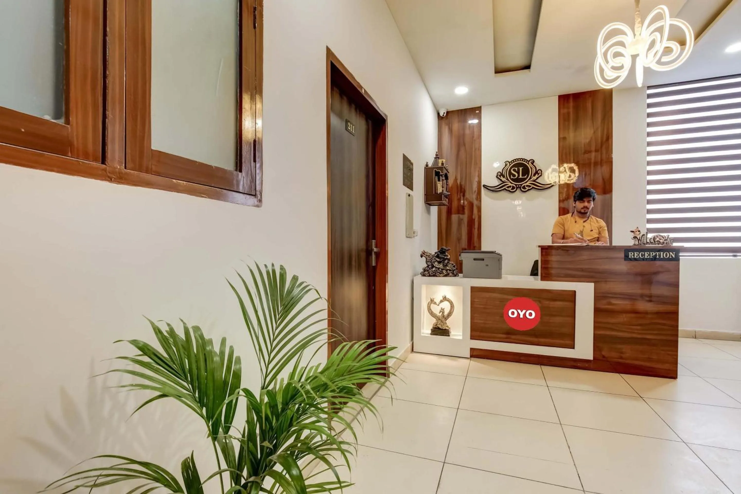 Lobby or reception in Hotel O Sky Land