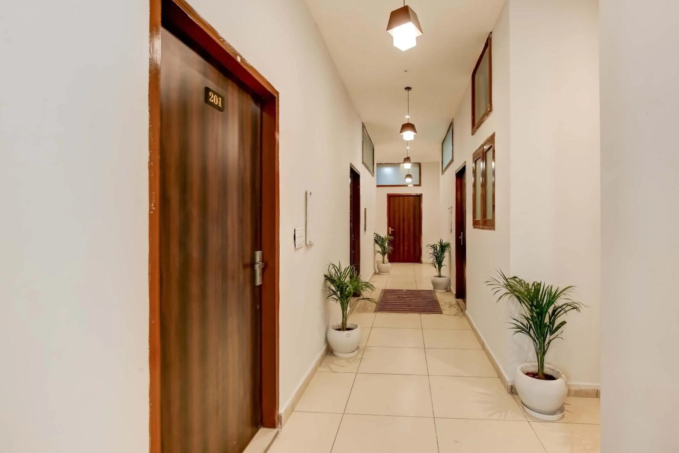 Bedroom in Hotel O Sky Land