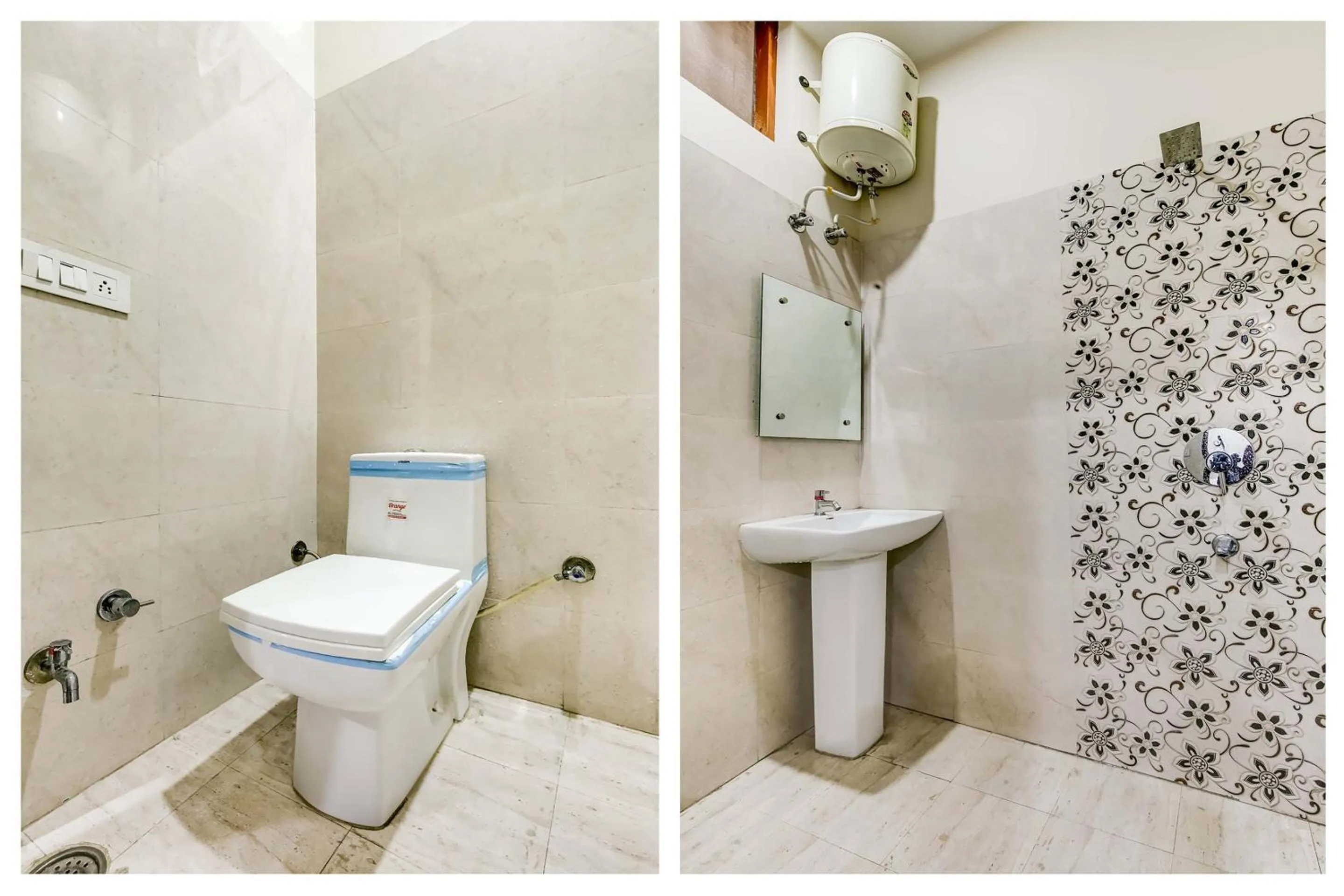 Bathroom in Hotel O Sky Land