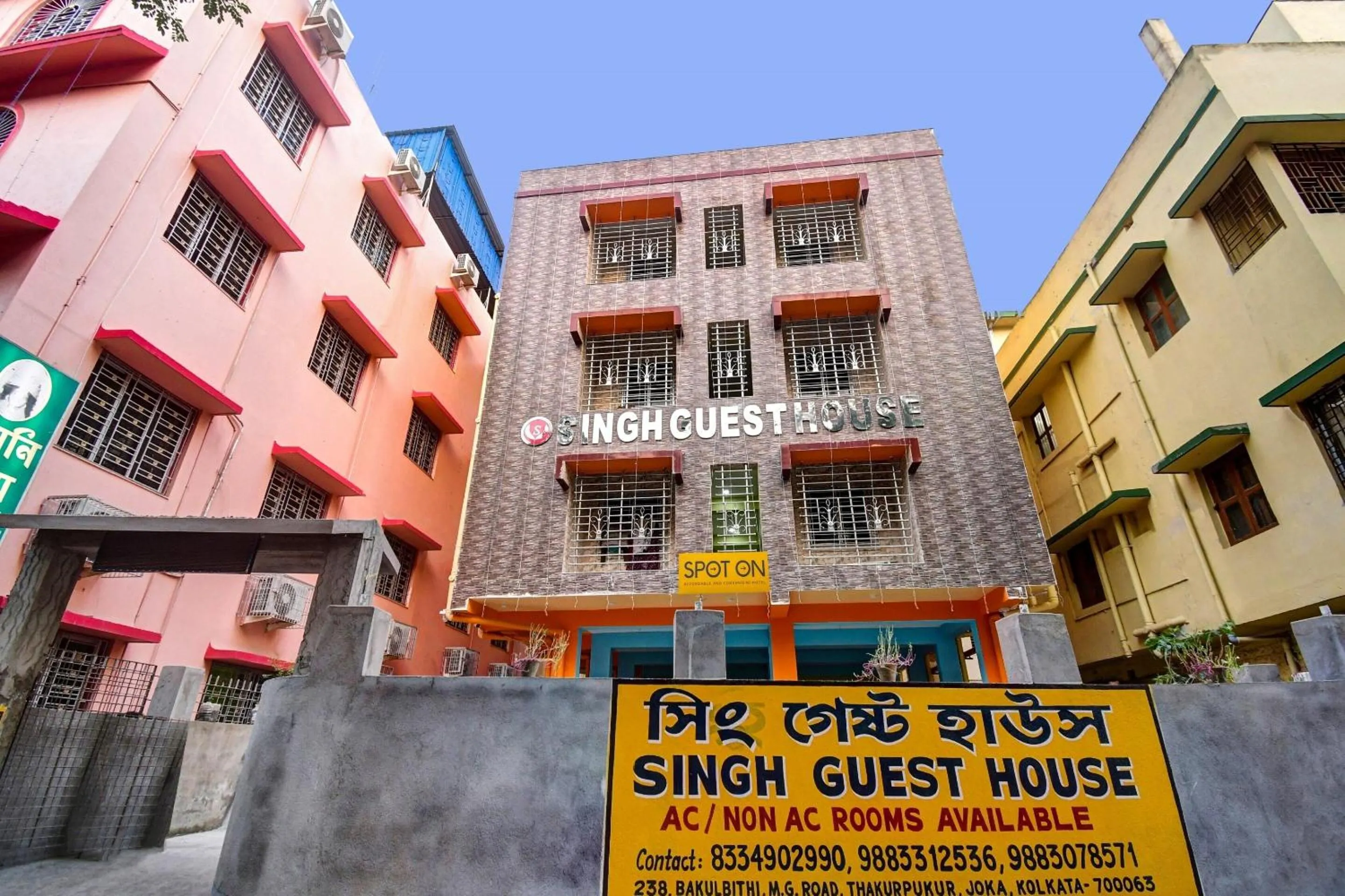 Facade/entrance in Hotel O Singh Guest House