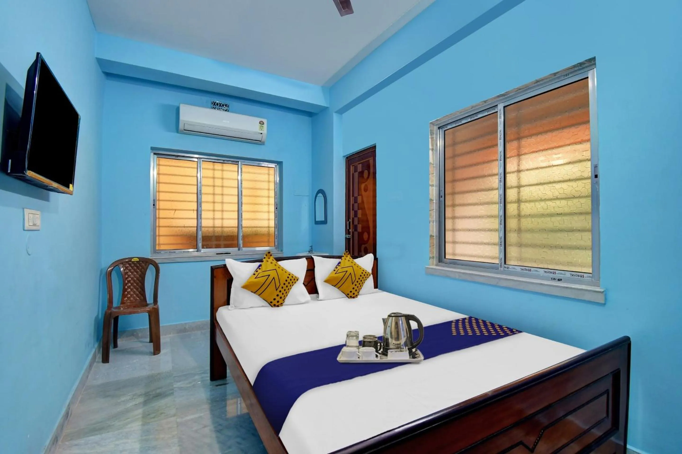 Bedroom, Bed in Hotel O Singh Guest House