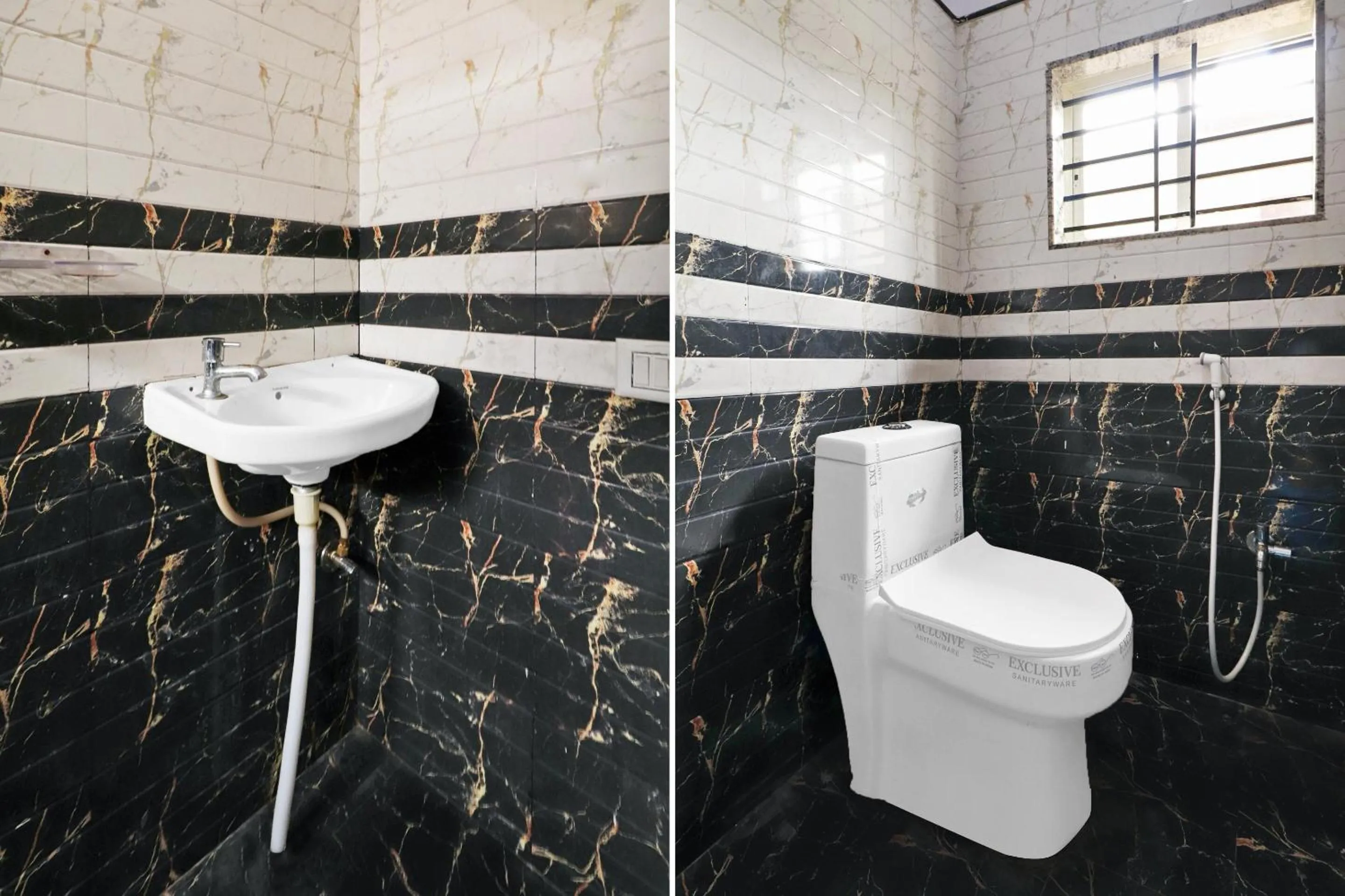 Bathroom in Hotel O SAPTHAGIRI RESIDENCY