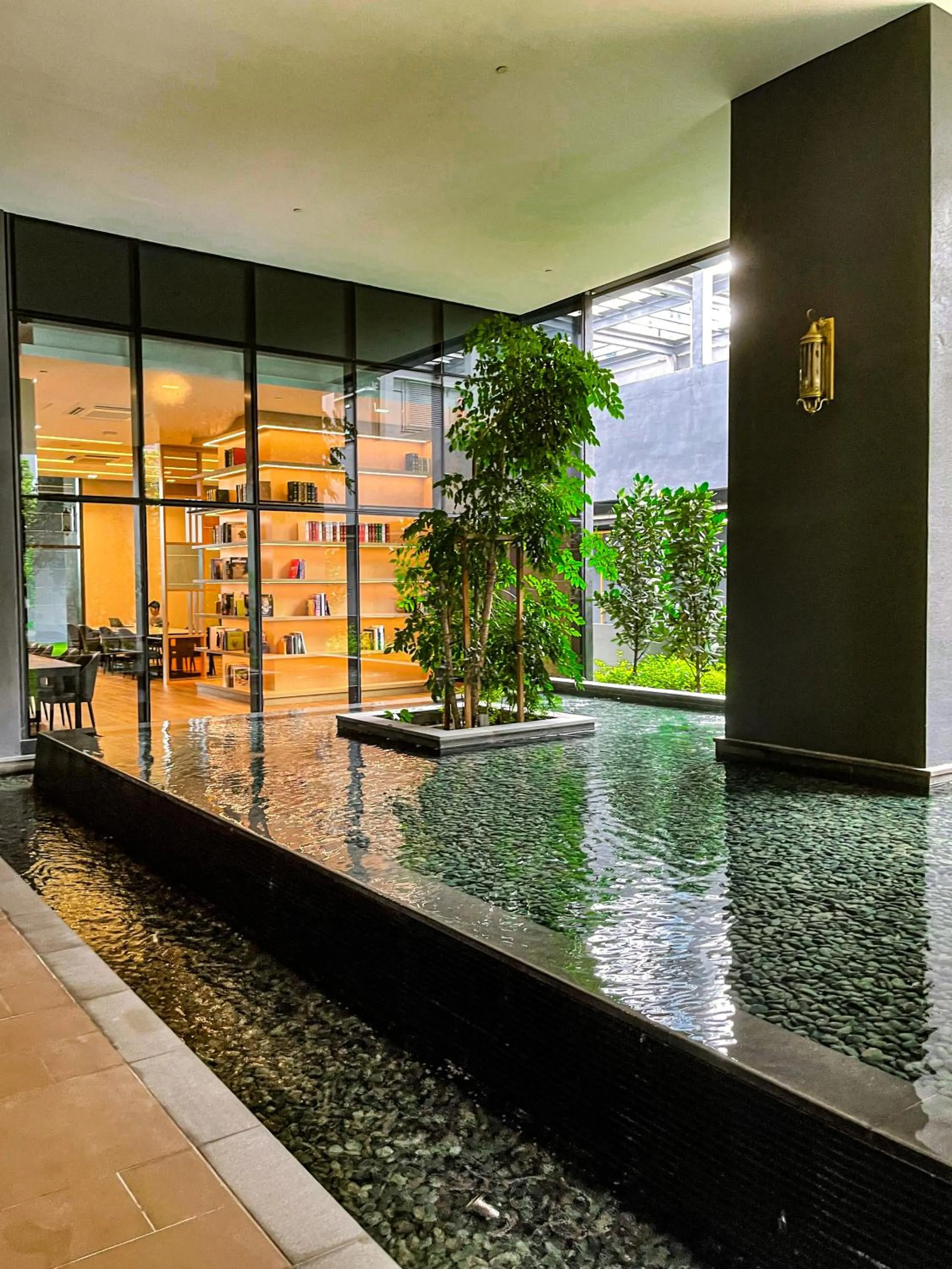 Garden view in STAR RESIDENCE KLCC