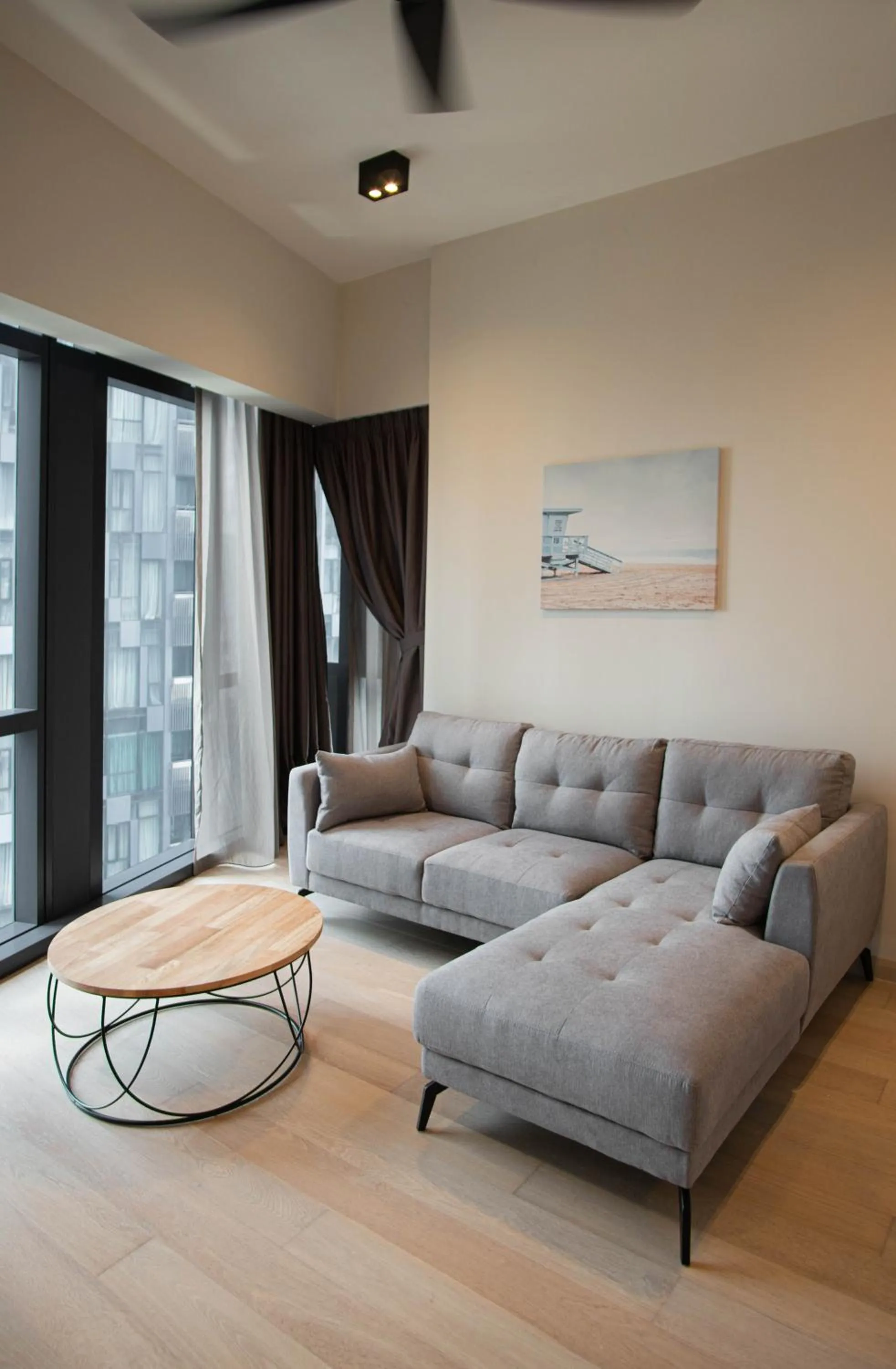 Living room in STAR RESIDENCE KLCC