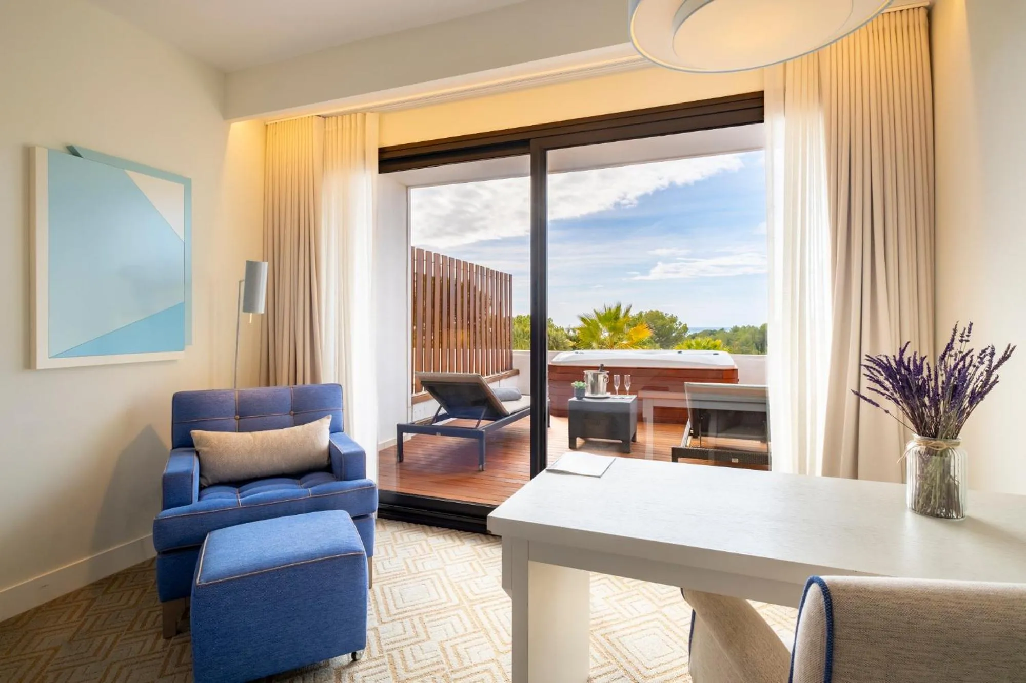 Hot Tub in Eurostars Sitges