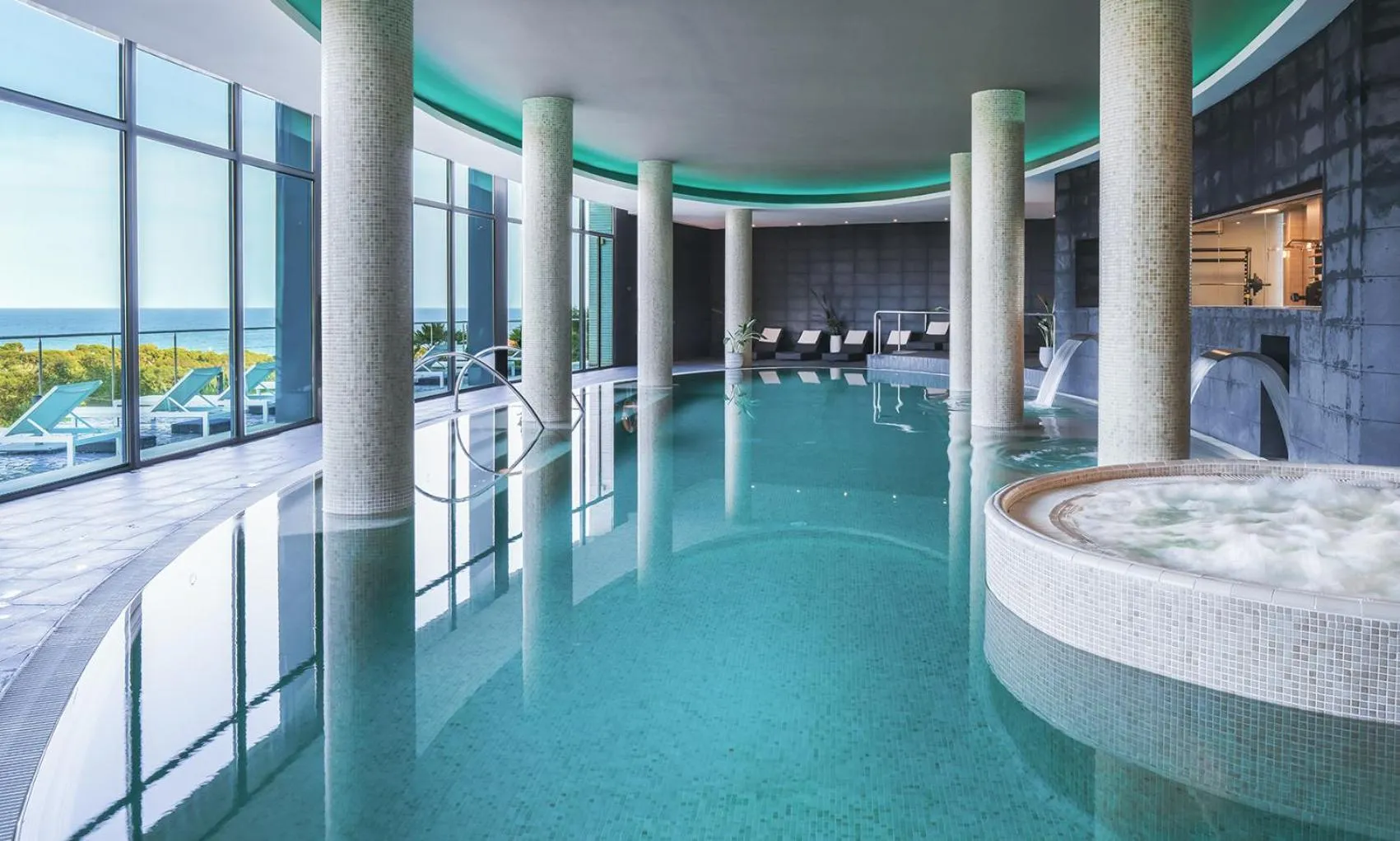 Swimming pool in Eurostars Sitges