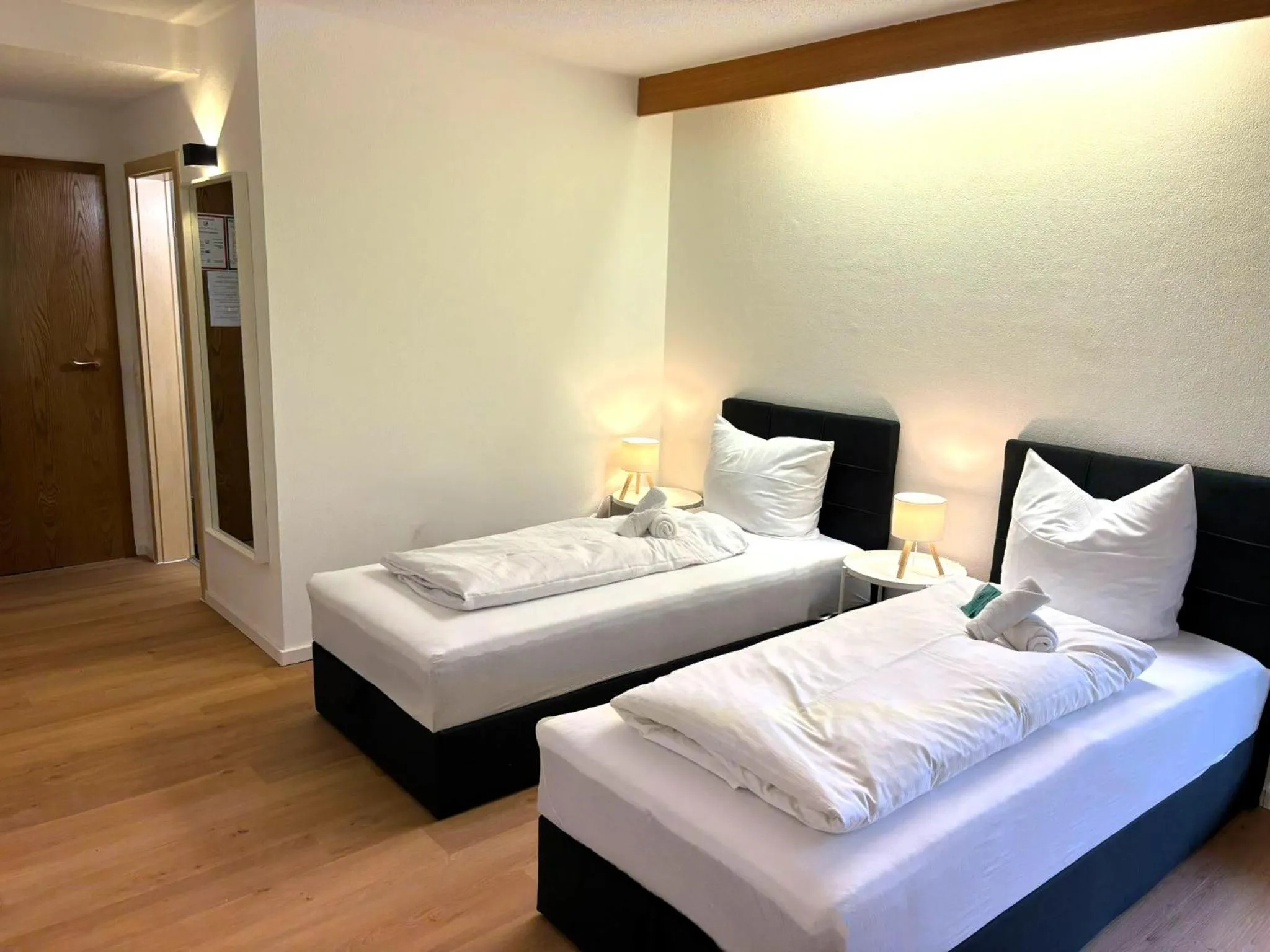 Bed in Naturhotel Blaubach