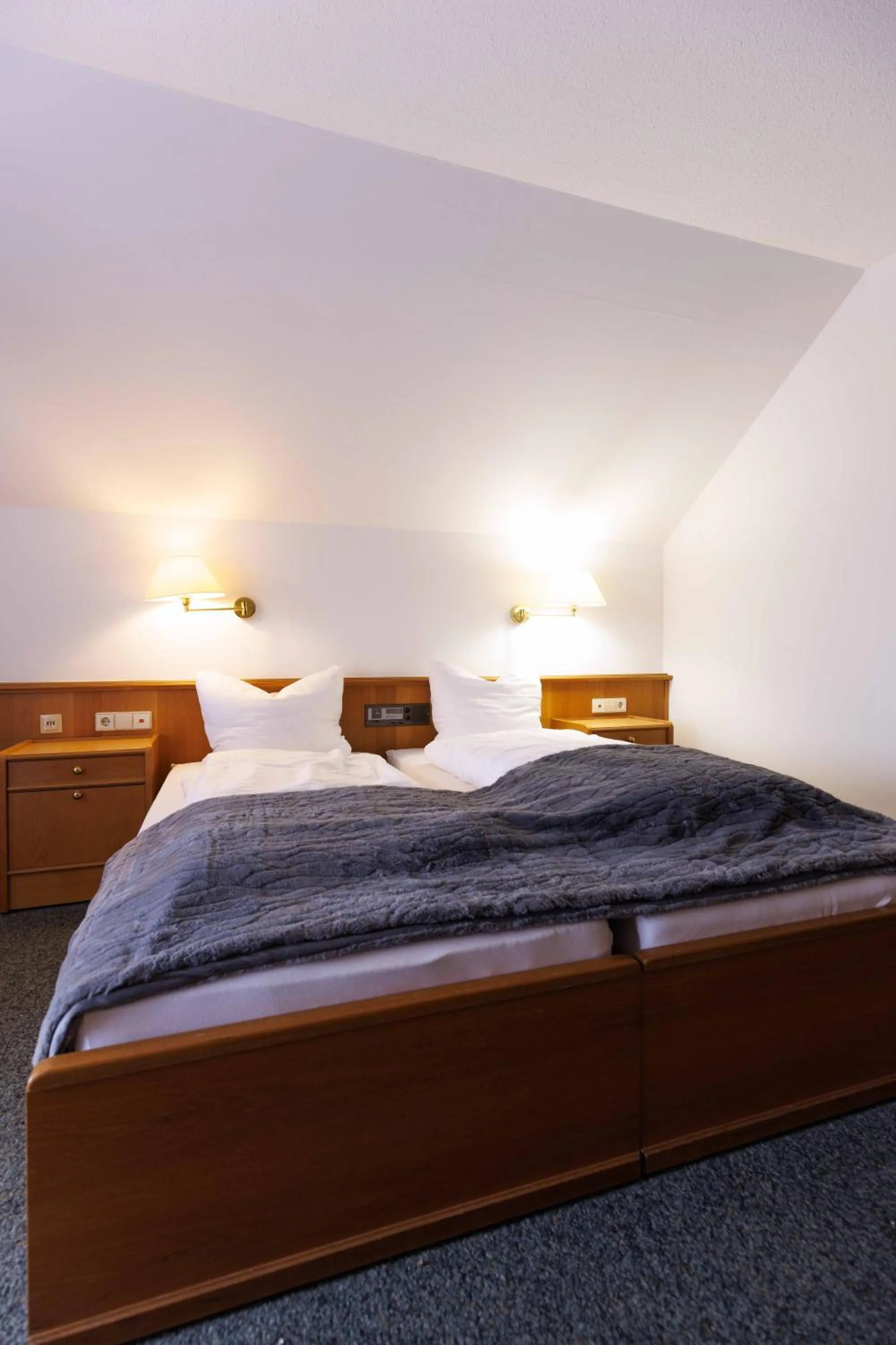 Bed in Naturhotel Blaubach