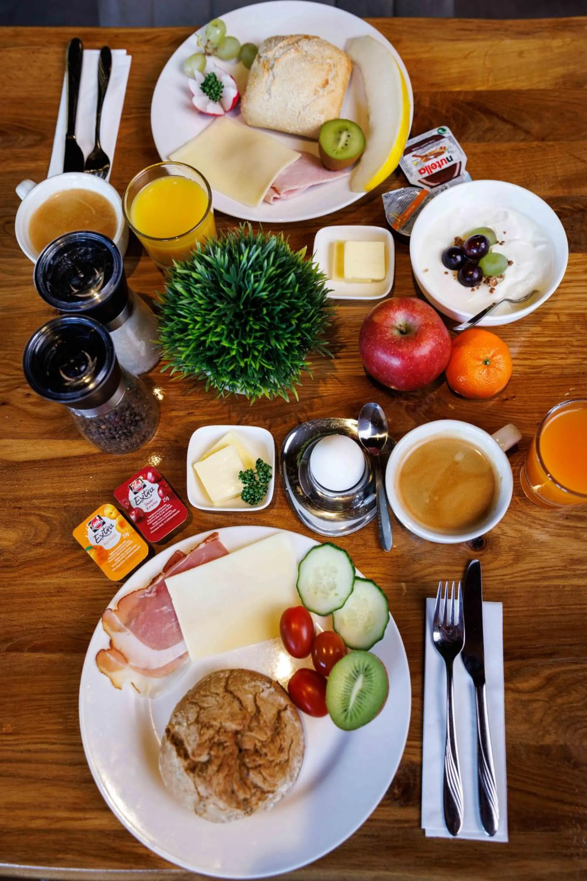 Food and drinks in Naturhotel Blaubach