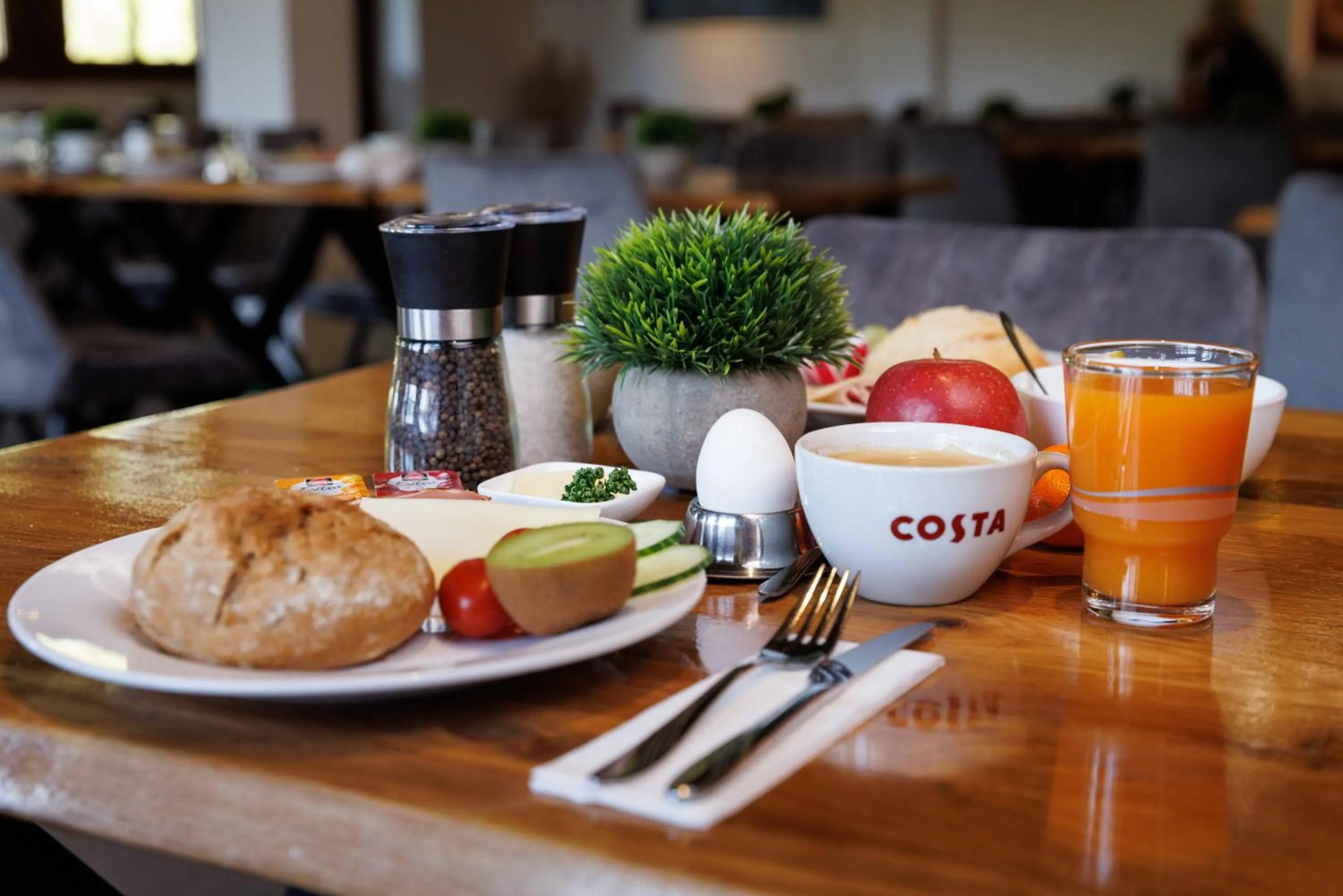 Food and drinks in Naturhotel Blaubach