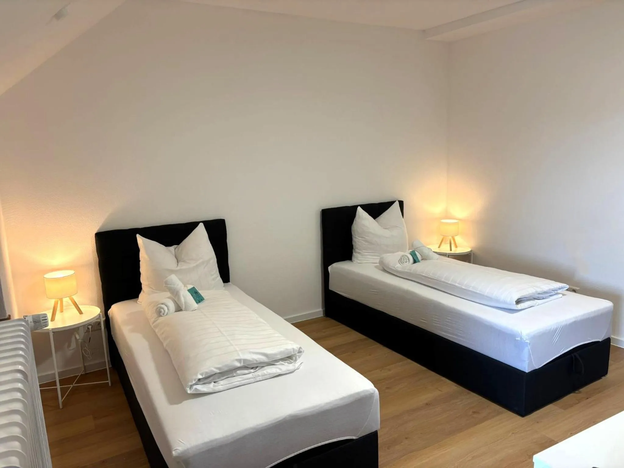 Bed in Naturhotel Blaubach